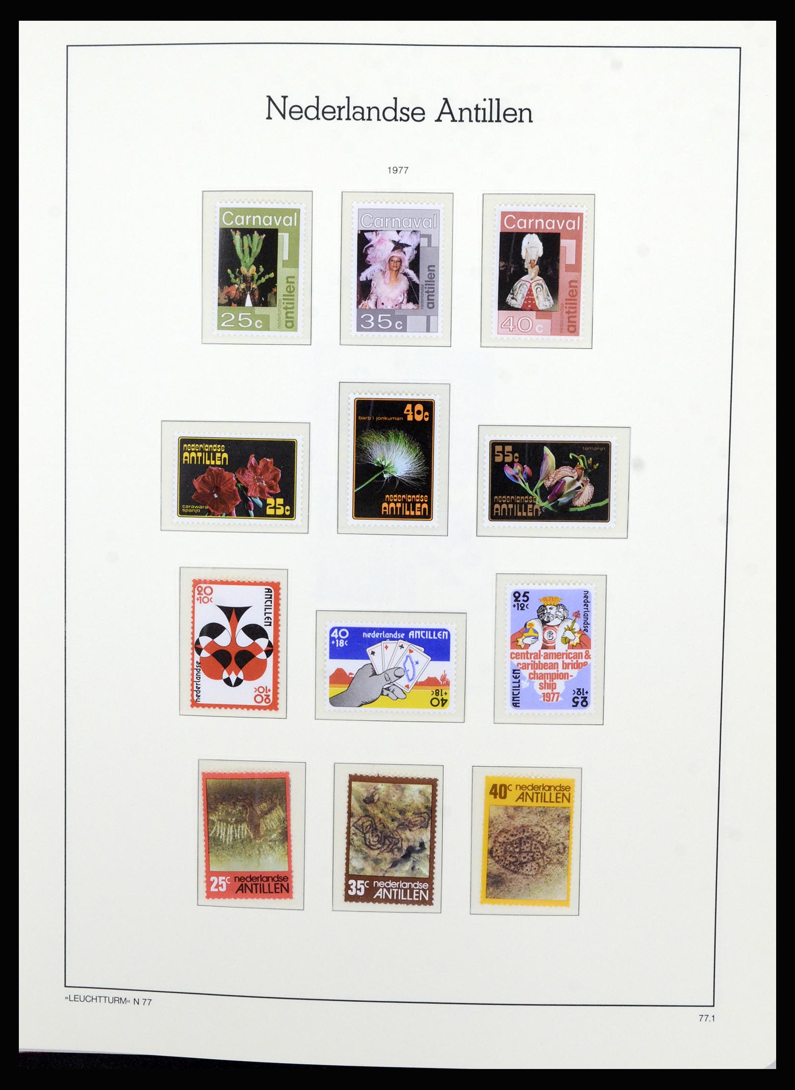 36834 058 - Postzegelverzameling 36834 Curaçao en Nederlandse Antillen 1873-2009.