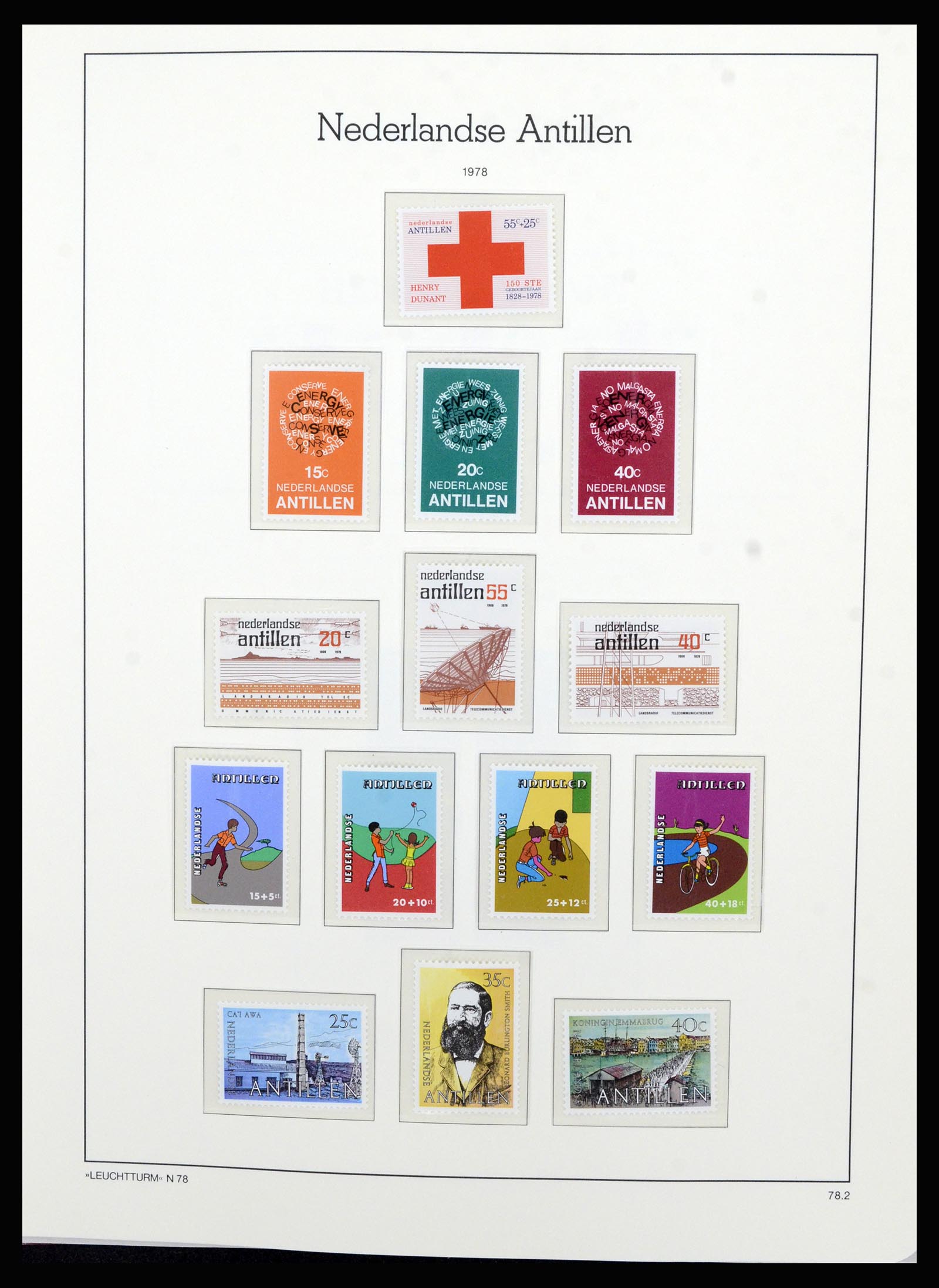 36834 064 - Postzegelverzameling 36834 Curaçao en Nederlandse Antillen 1873-2009.