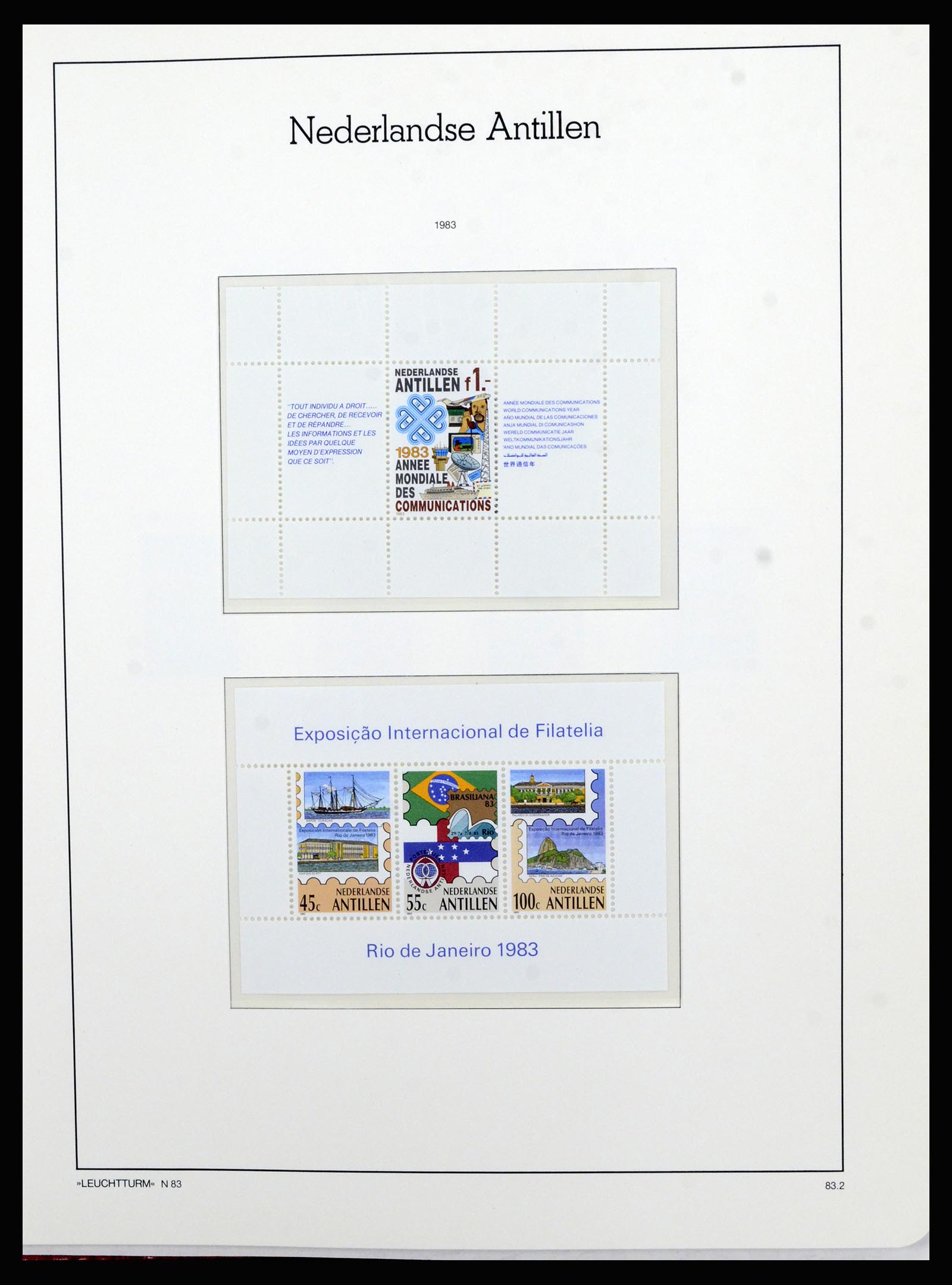 36834 084 - Postzegelverzameling 36834 Curaçao en Nederlandse Antillen 1873-2009.