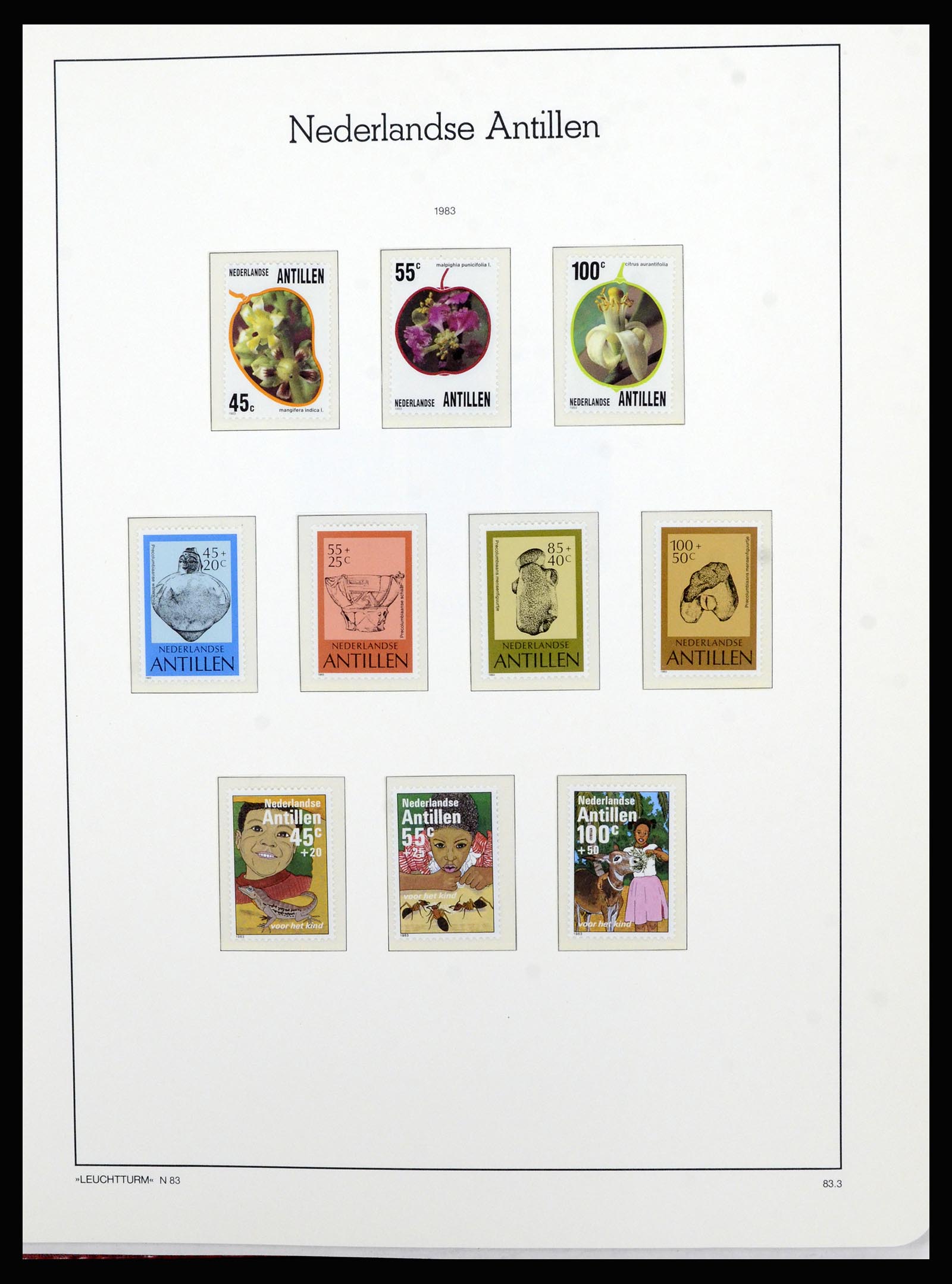 36834 085 - Postzegelverzameling 36834 Curaçao en Nederlandse Antillen 1873-2009.