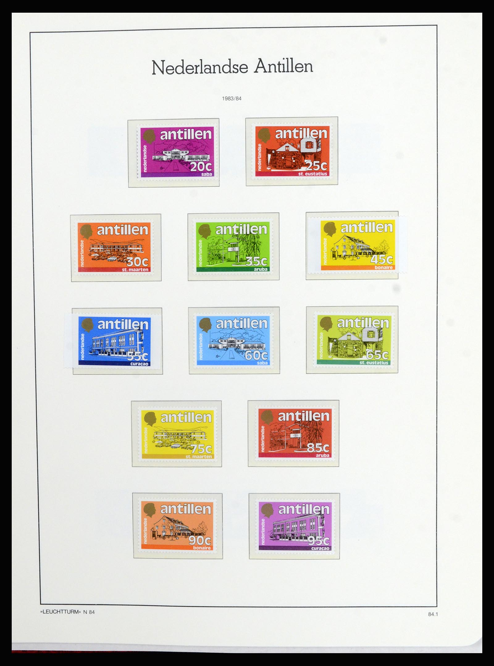 36834 087 - Postzegelverzameling 36834 Curaçao en Nederlandse Antillen 1873-2009.