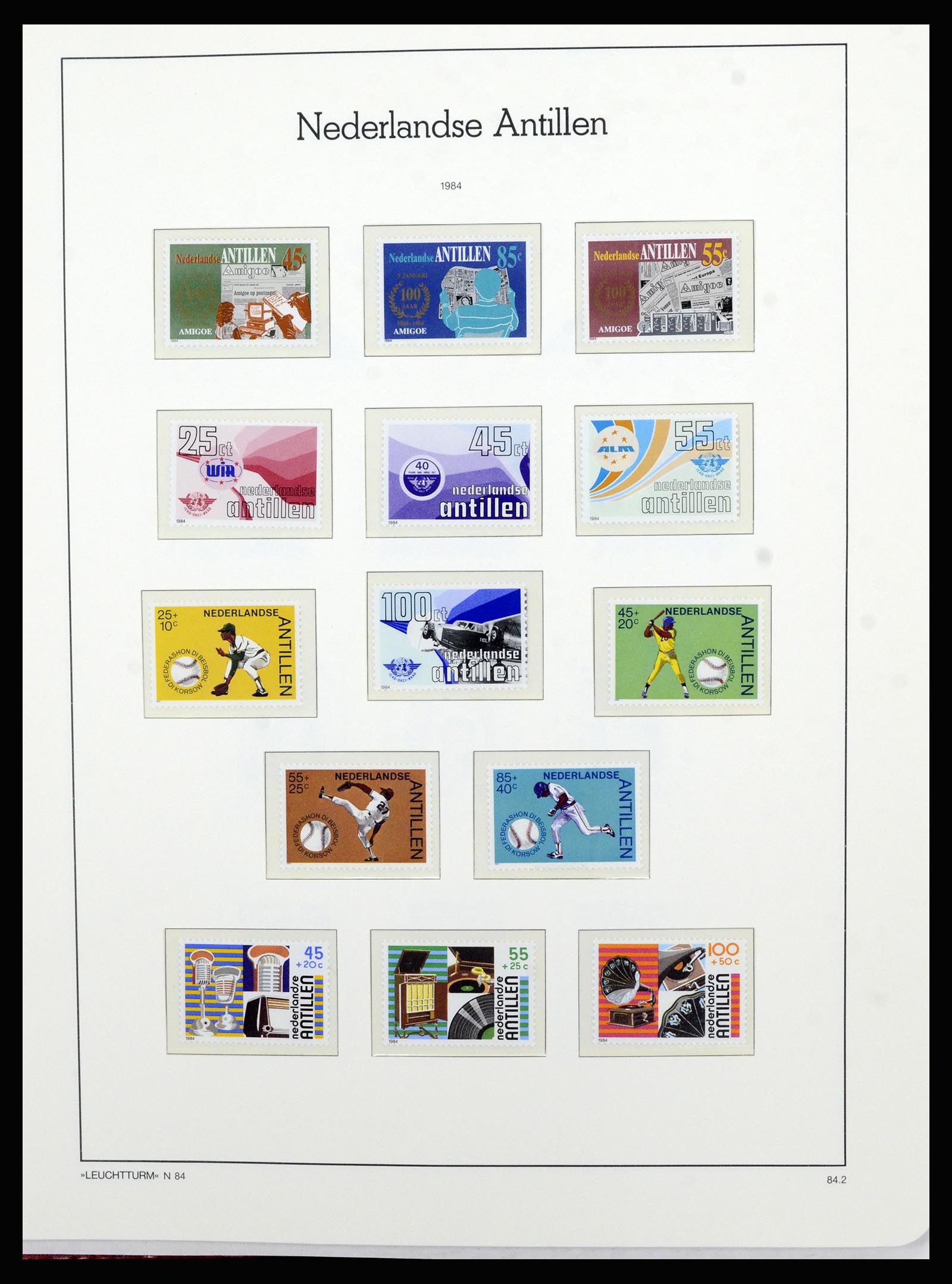 36834 088 - Postzegelverzameling 36834 Curaçao en Nederlandse Antillen 1873-2009.