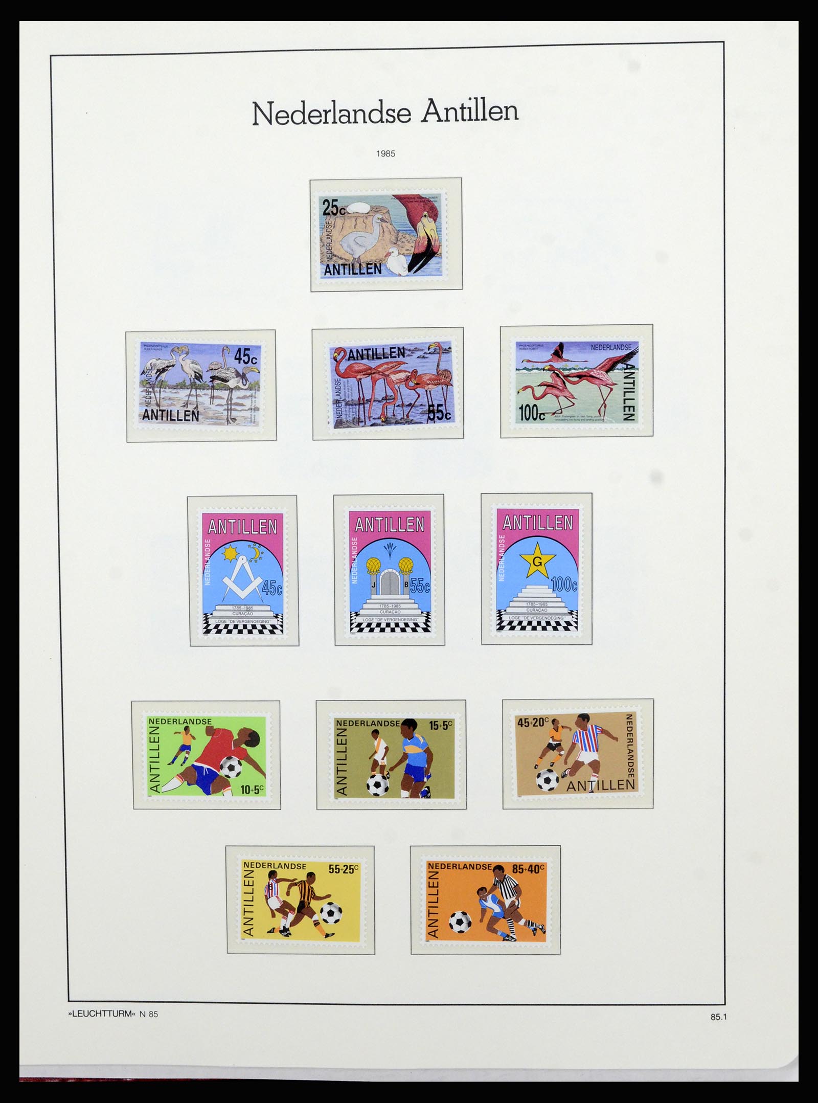 36834 091 - Postzegelverzameling 36834 Curaçao en Nederlandse Antillen 1873-2009.