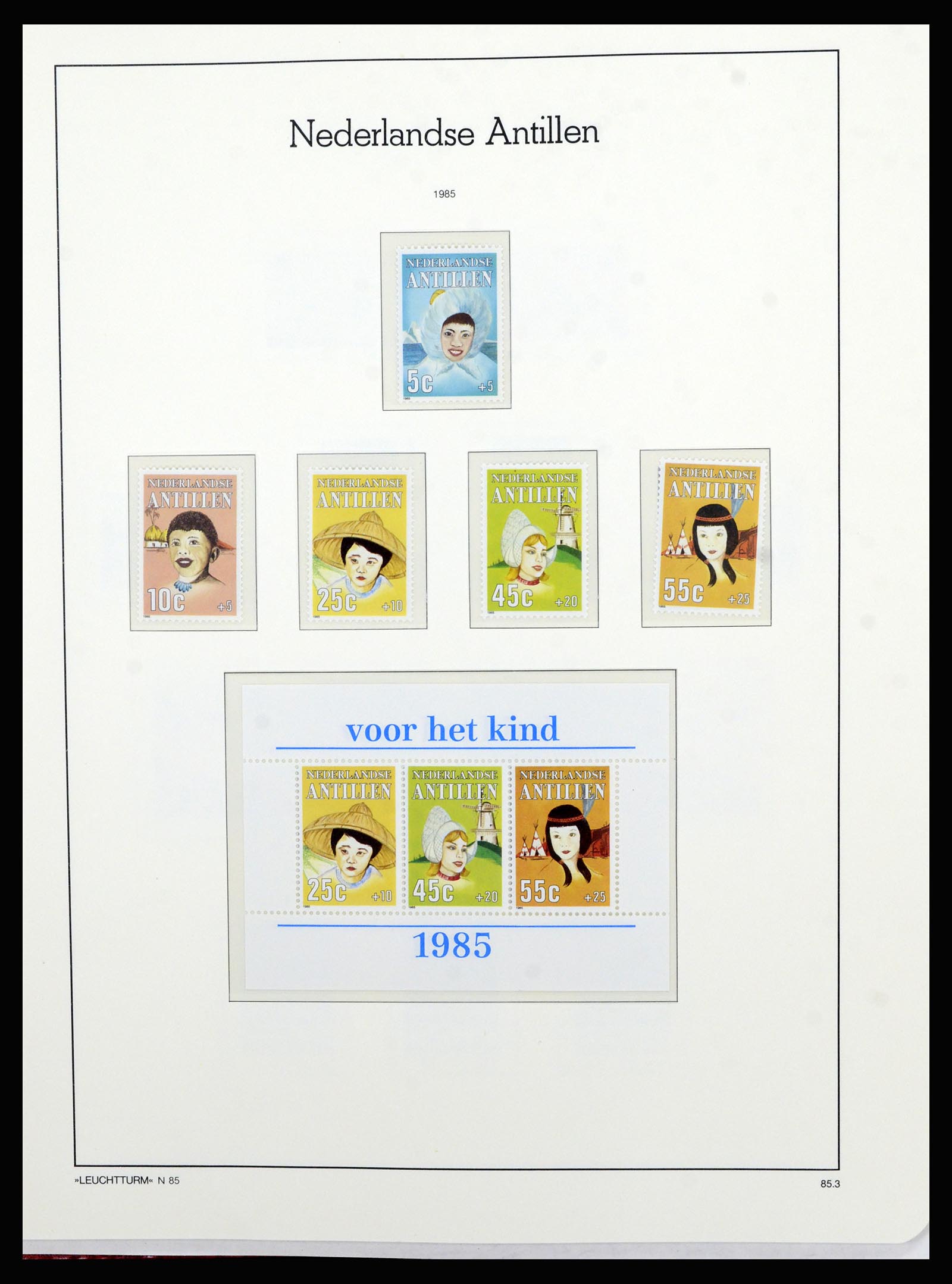 36834 093 - Postzegelverzameling 36834 Curaçao en Nederlandse Antillen 1873-2009.