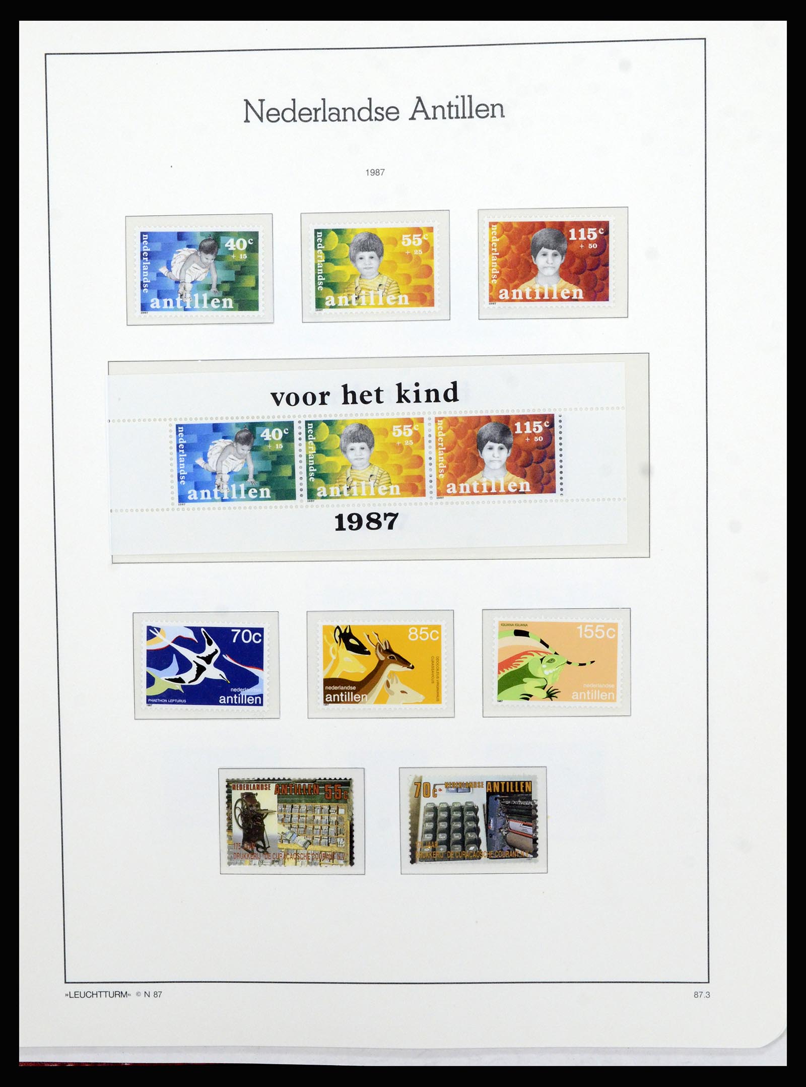 36834 099 - Postzegelverzameling 36834 Curaçao en Nederlandse Antillen 1873-2009.