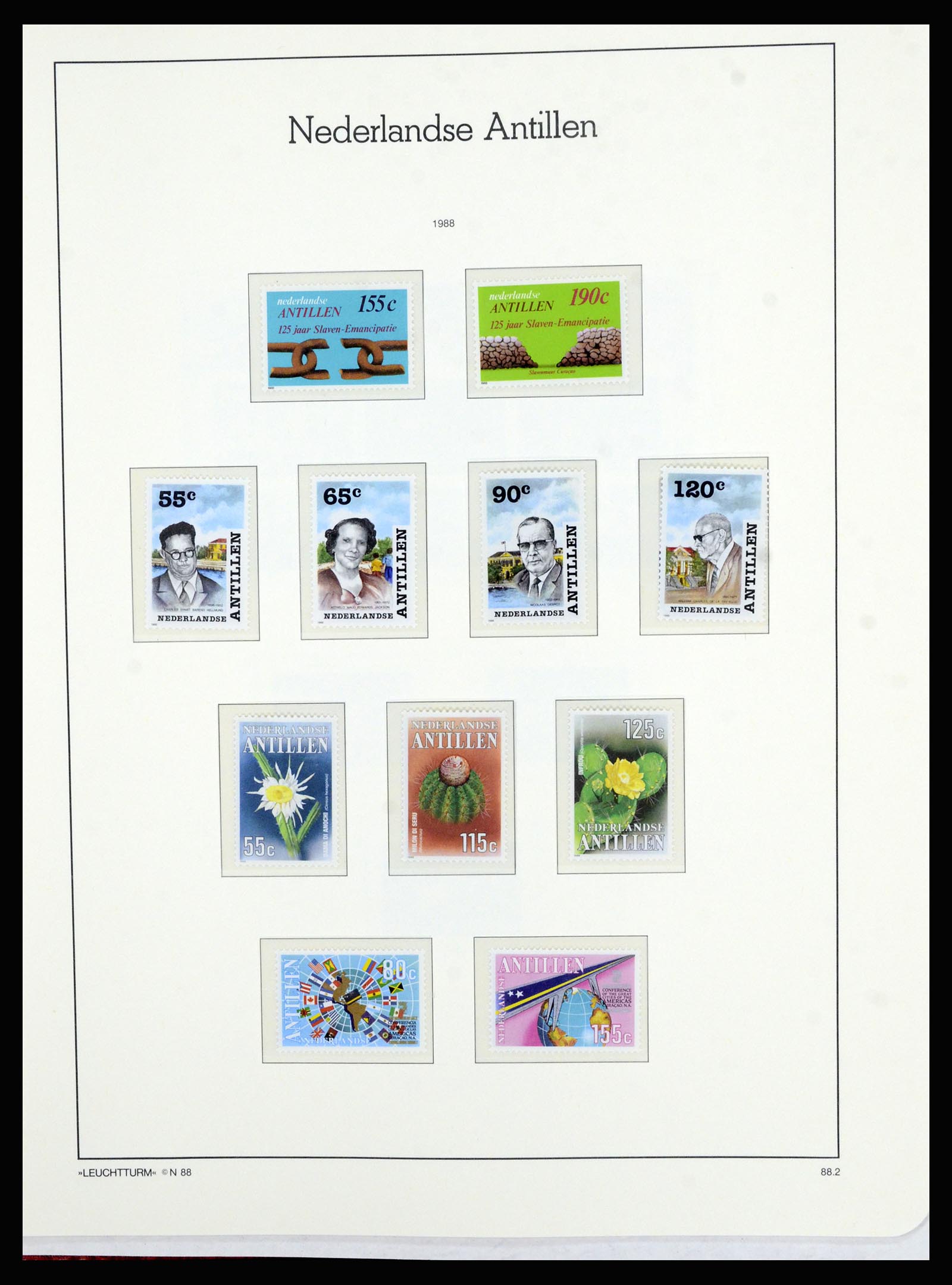 36834 101 - Postzegelverzameling 36834 Curaçao en Nederlandse Antillen 1873-2009.