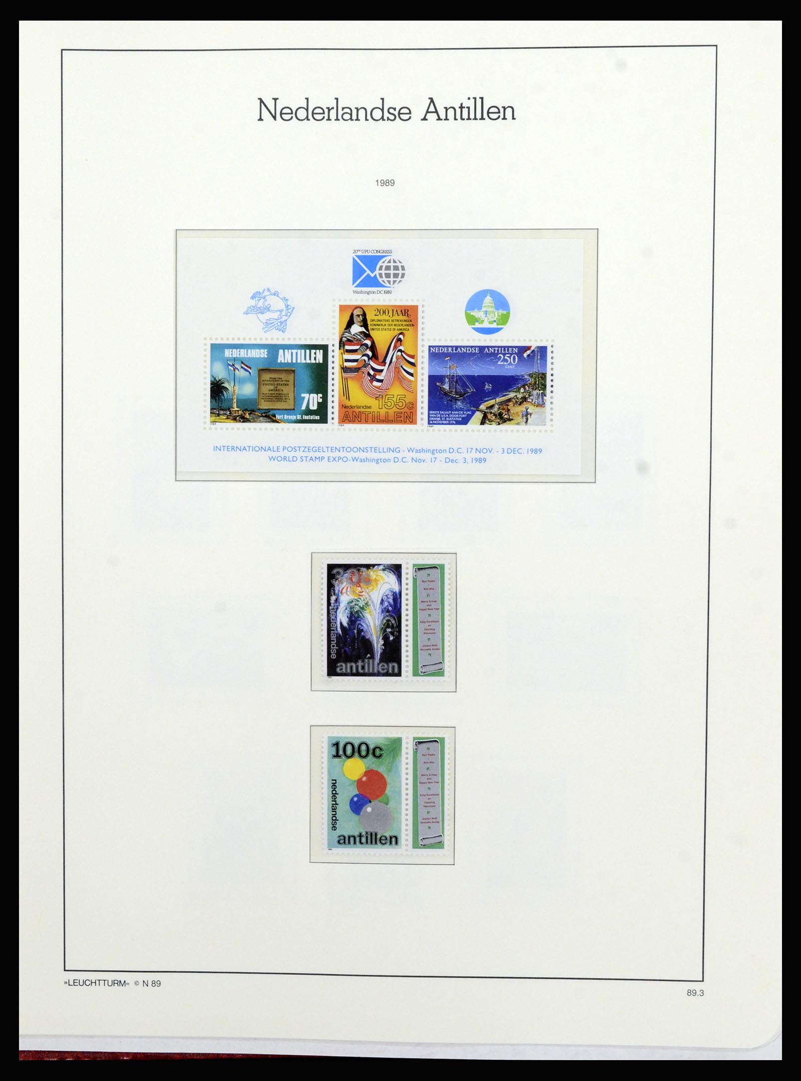 36834 105 - Postzegelverzameling 36834 Curaçao en Nederlandse Antillen 1873-2009.
