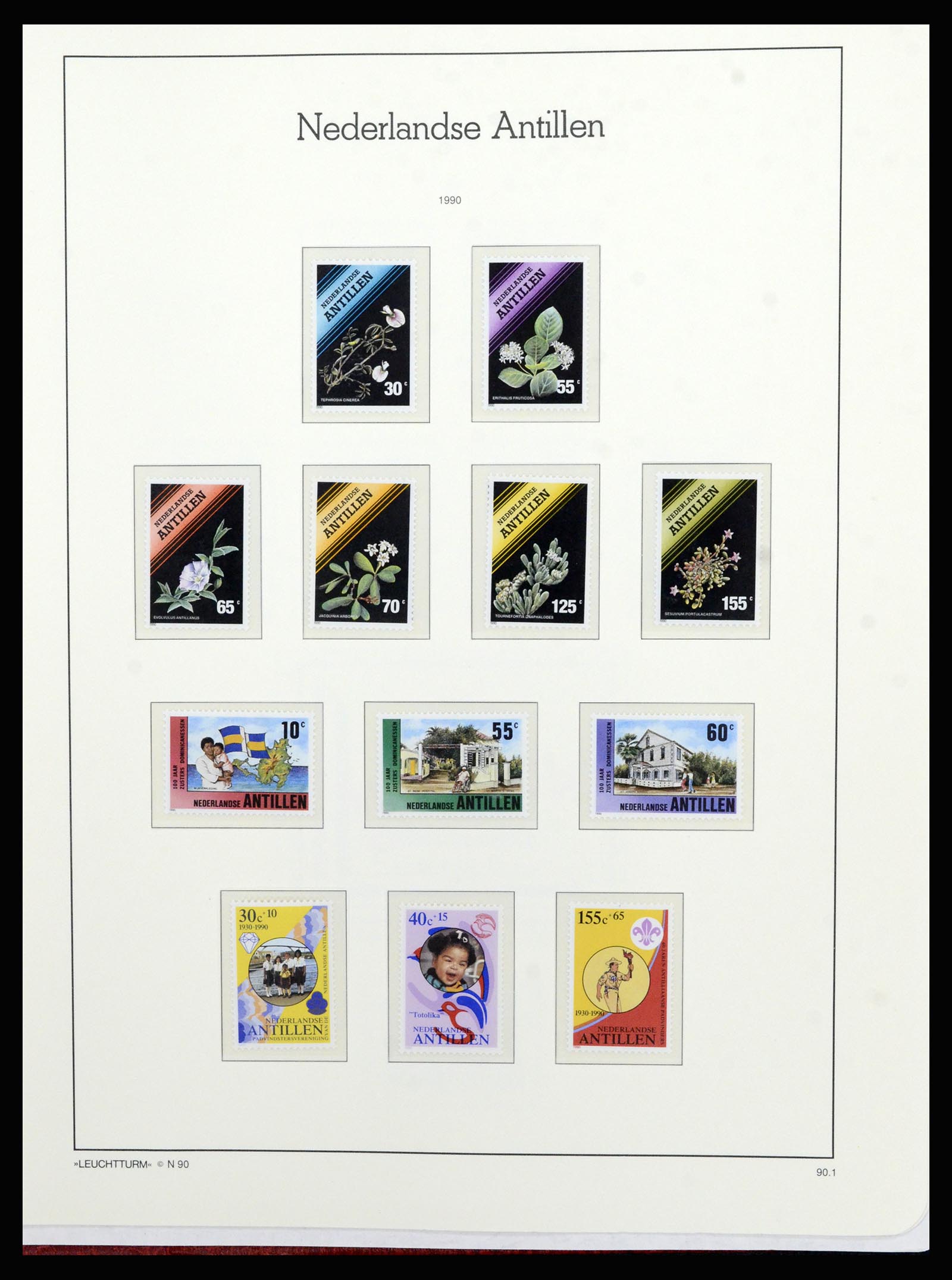 36834 106 - Postzegelverzameling 36834 Curaçao en Nederlandse Antillen 1873-2009.