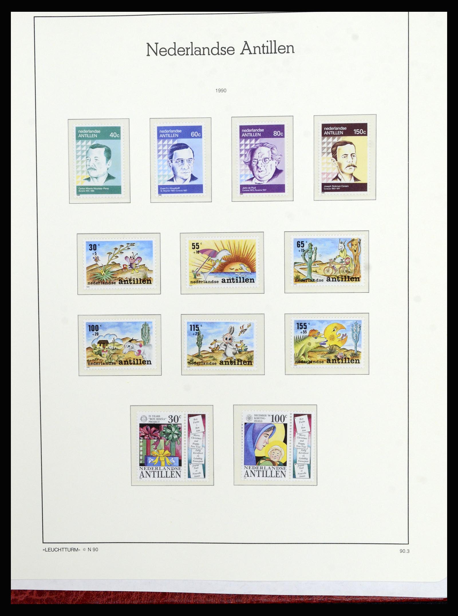 36834 108 - Postzegelverzameling 36834 Curaçao en Nederlandse Antillen 1873-2009.