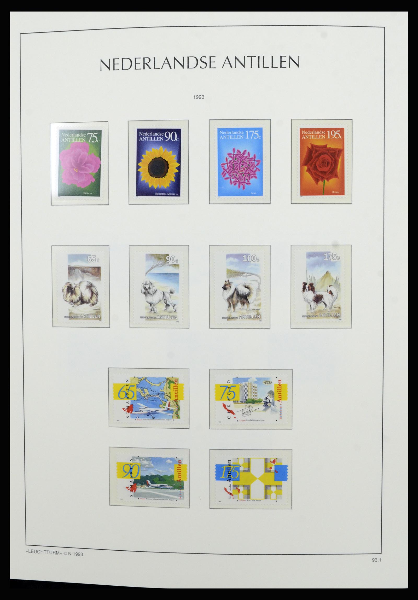 36834 117 - Postzegelverzameling 36834 Curaçao en Nederlandse Antillen 1873-2009.