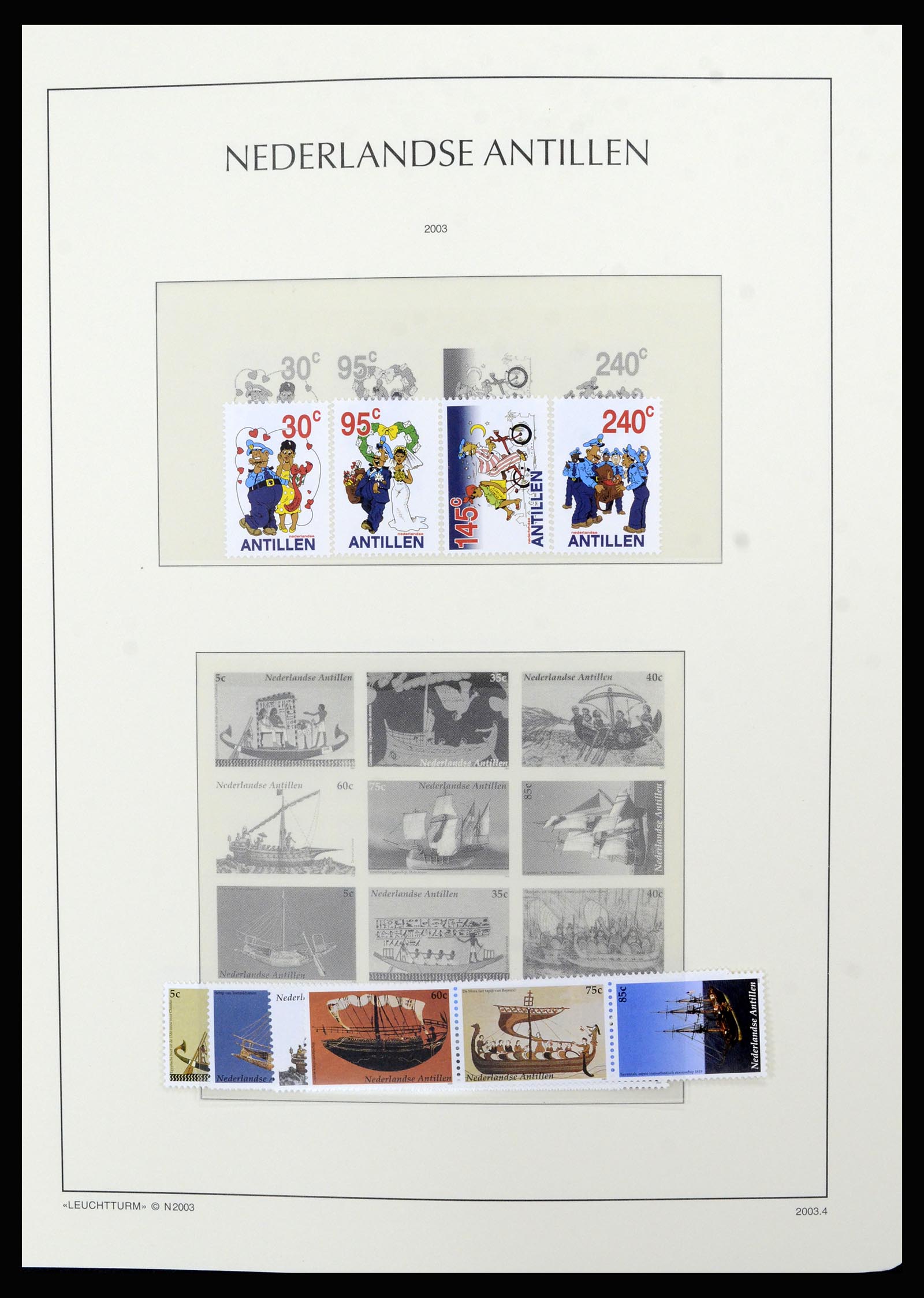 36834 162 - Postzegelverzameling 36834 Curaçao en Nederlandse Antillen 1873-2009.