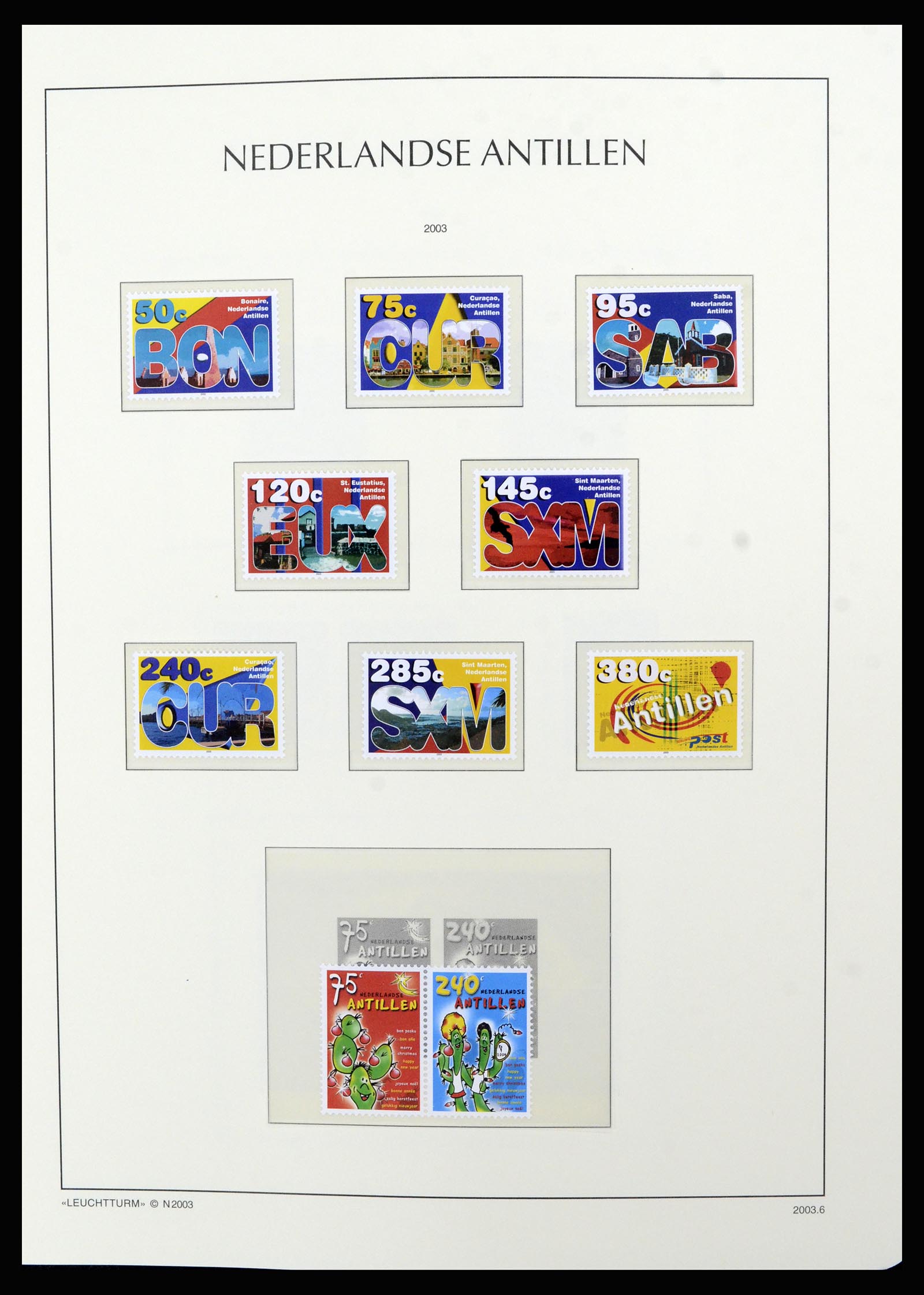 36834 164 - Postzegelverzameling 36834 Curaçao en Nederlandse Antillen 1873-2009.