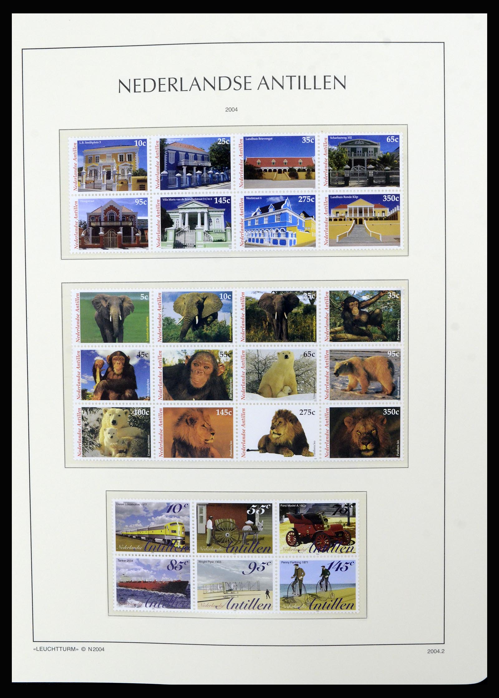 36834 166 - Postzegelverzameling 36834 Curaçao en Nederlandse Antillen 1873-2009.