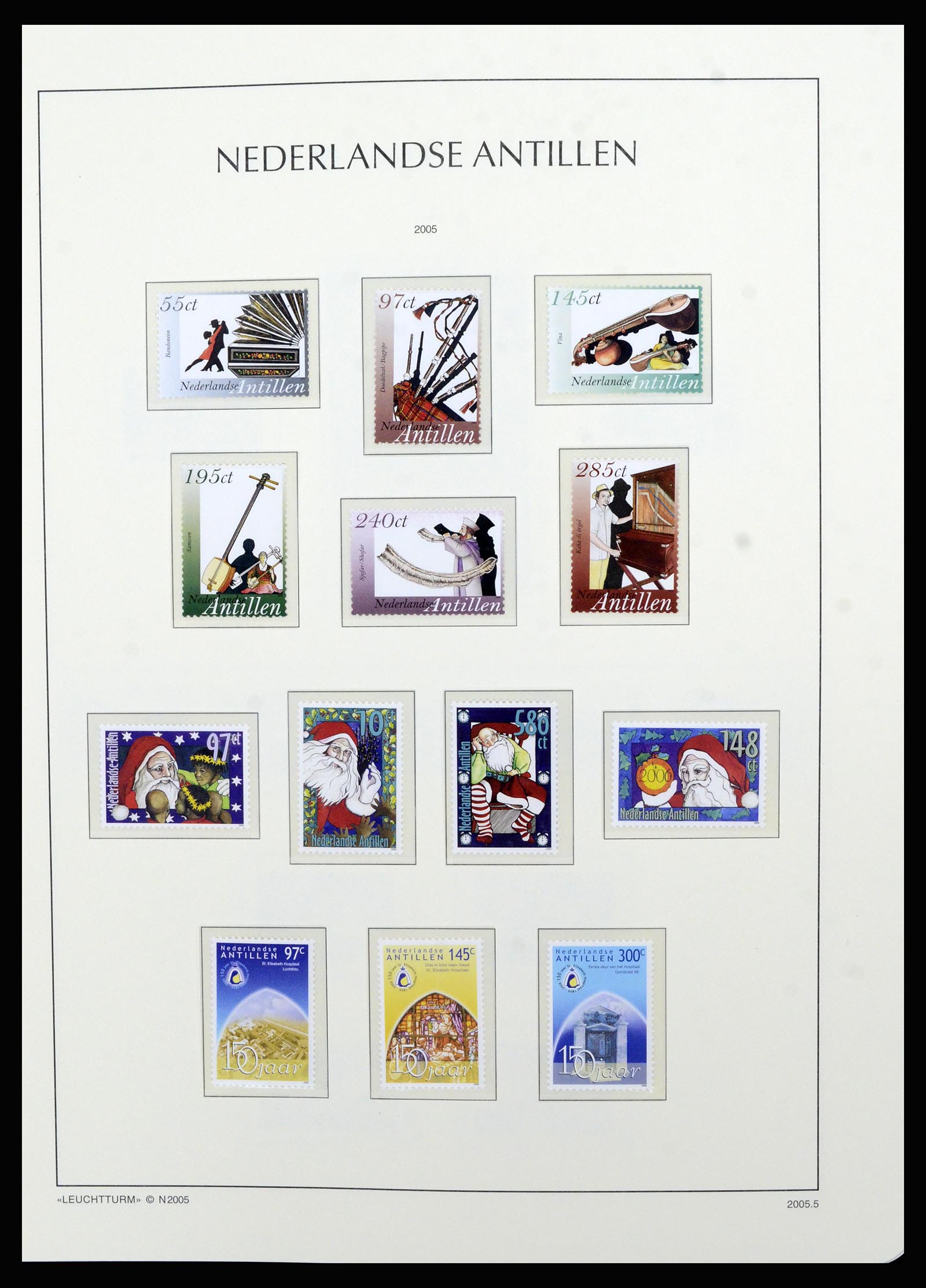 36834 174 - Postzegelverzameling 36834 Curaçao en Nederlandse Antillen 1873-2009.