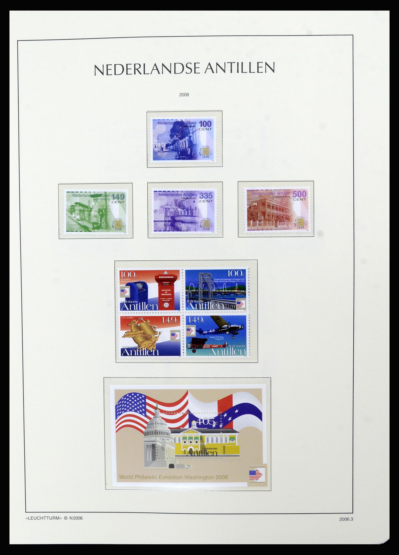 36834 177 - Stamp collection 36834 Curaçao and Netherlands Antilles 1873-2009.