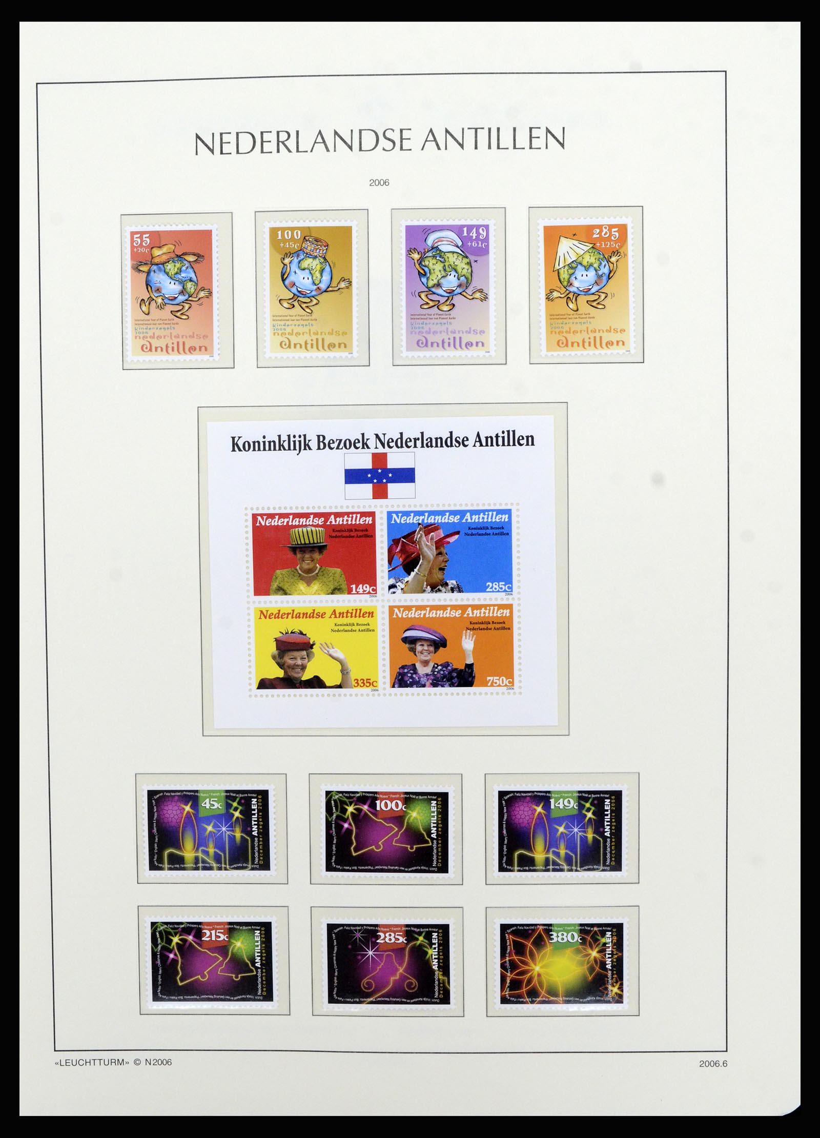 36834 180 - Postzegelverzameling 36834 Curaçao en Nederlandse Antillen 1873-2009.