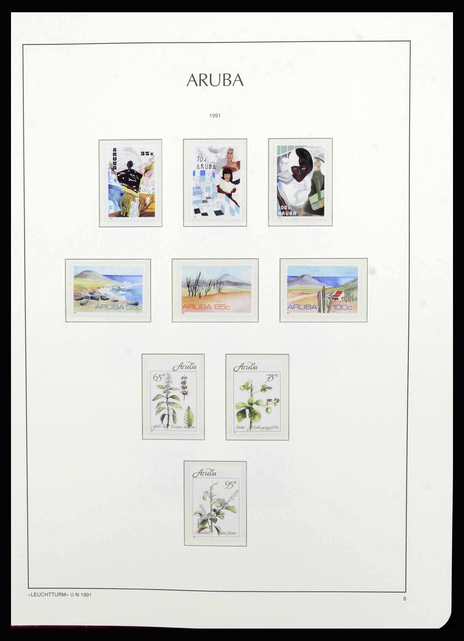 36834 189 - Postzegelverzameling 36834 Curaçao en Nederlandse Antillen 1873-2009.