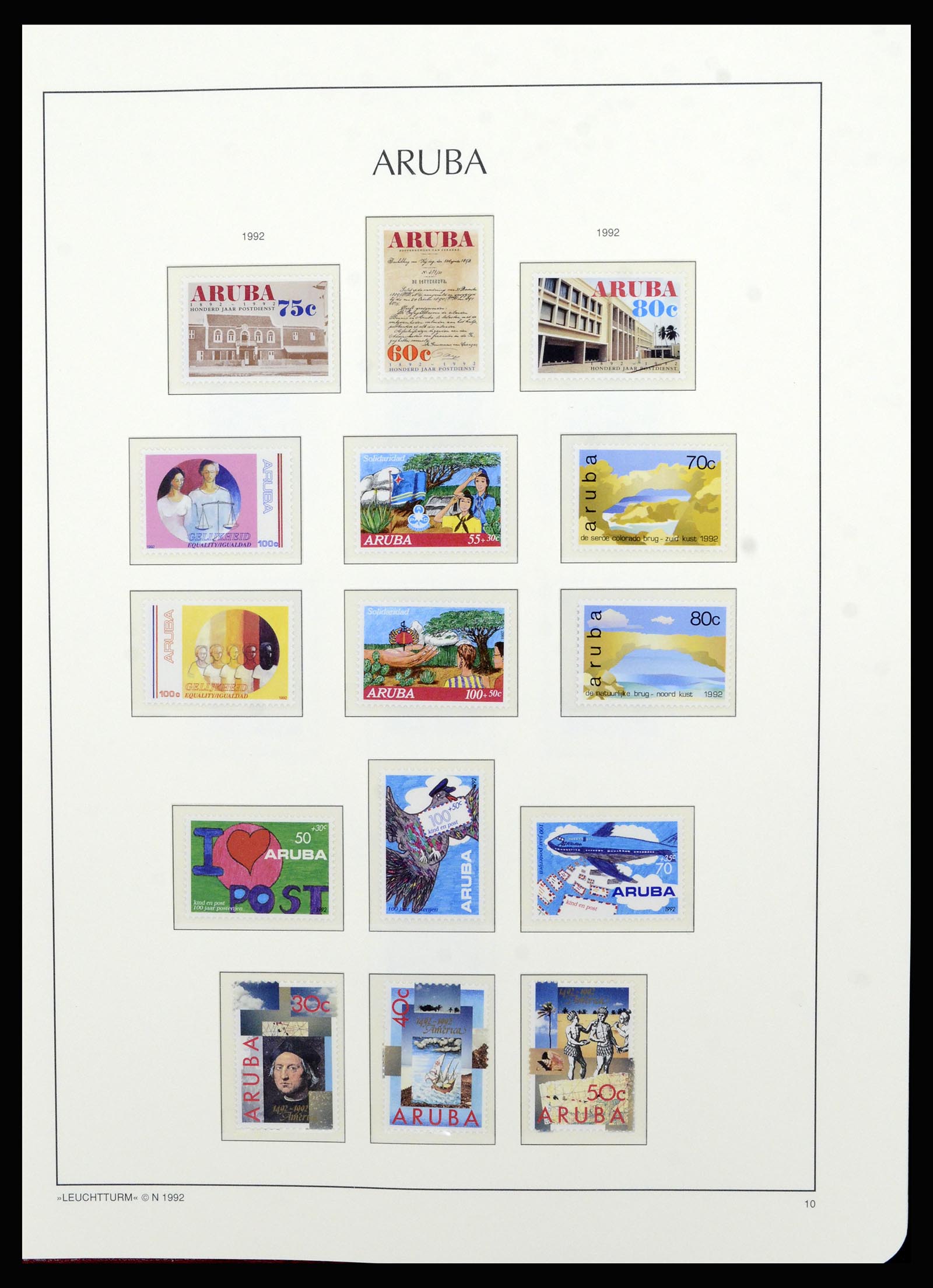 36834 191 - Stamp collection 36834 Curaçao and Netherlands Antilles 1873-2009.