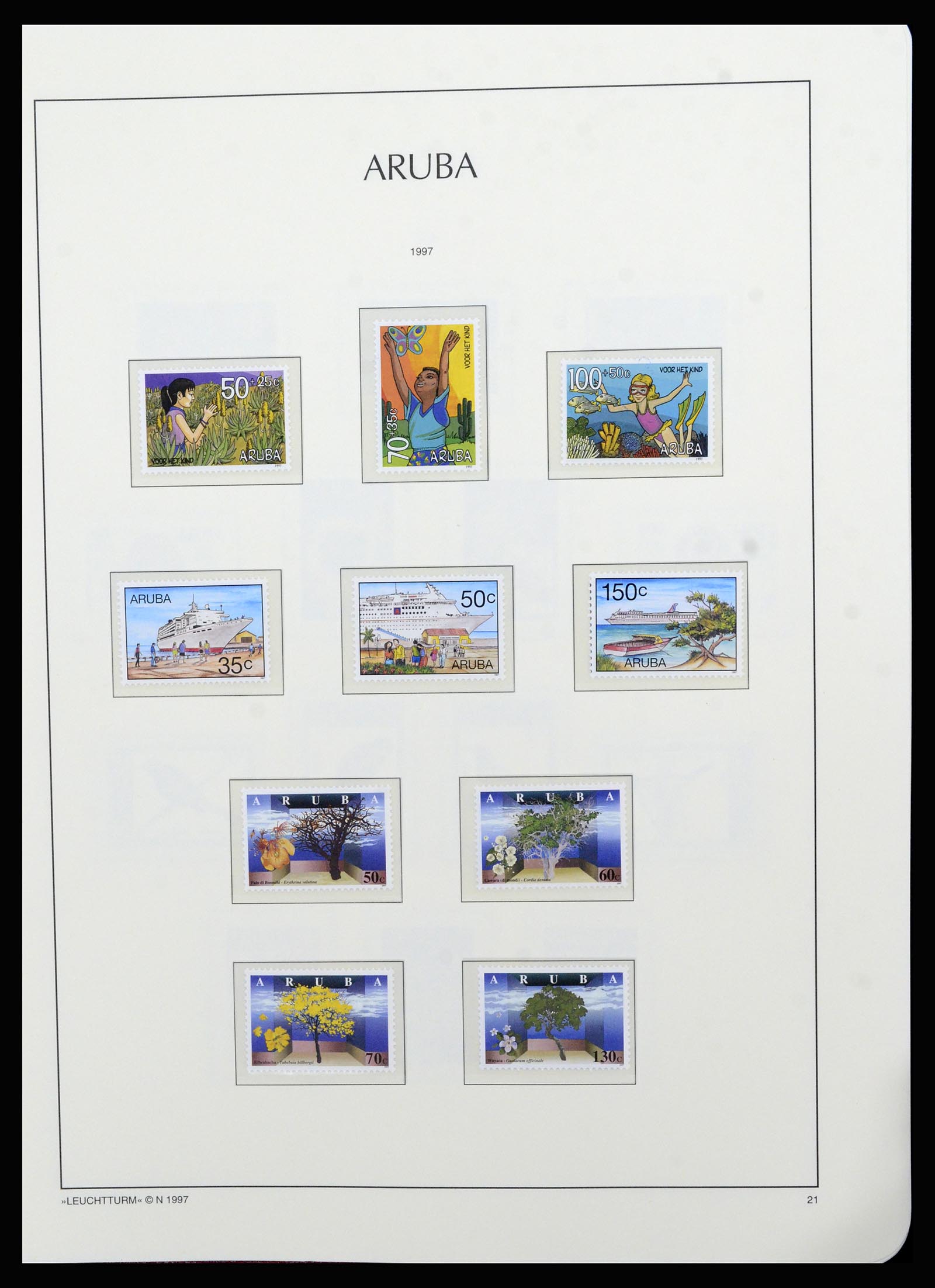 36834 202 - Postzegelverzameling 36834 Curaçao en Nederlandse Antillen 1873-2009.
