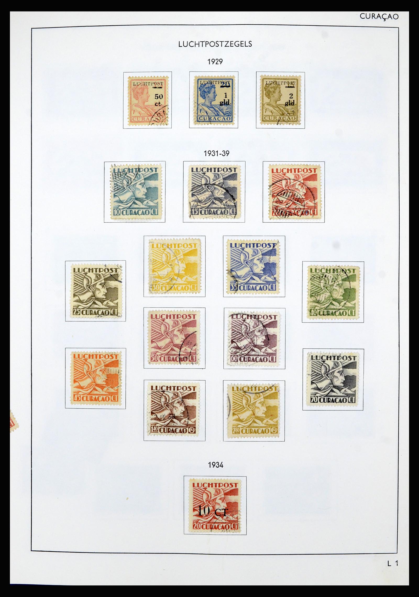36835 013 - Postzegelverzameling 36835 Curaçao en Nederlandse Antillen 1873-1990.