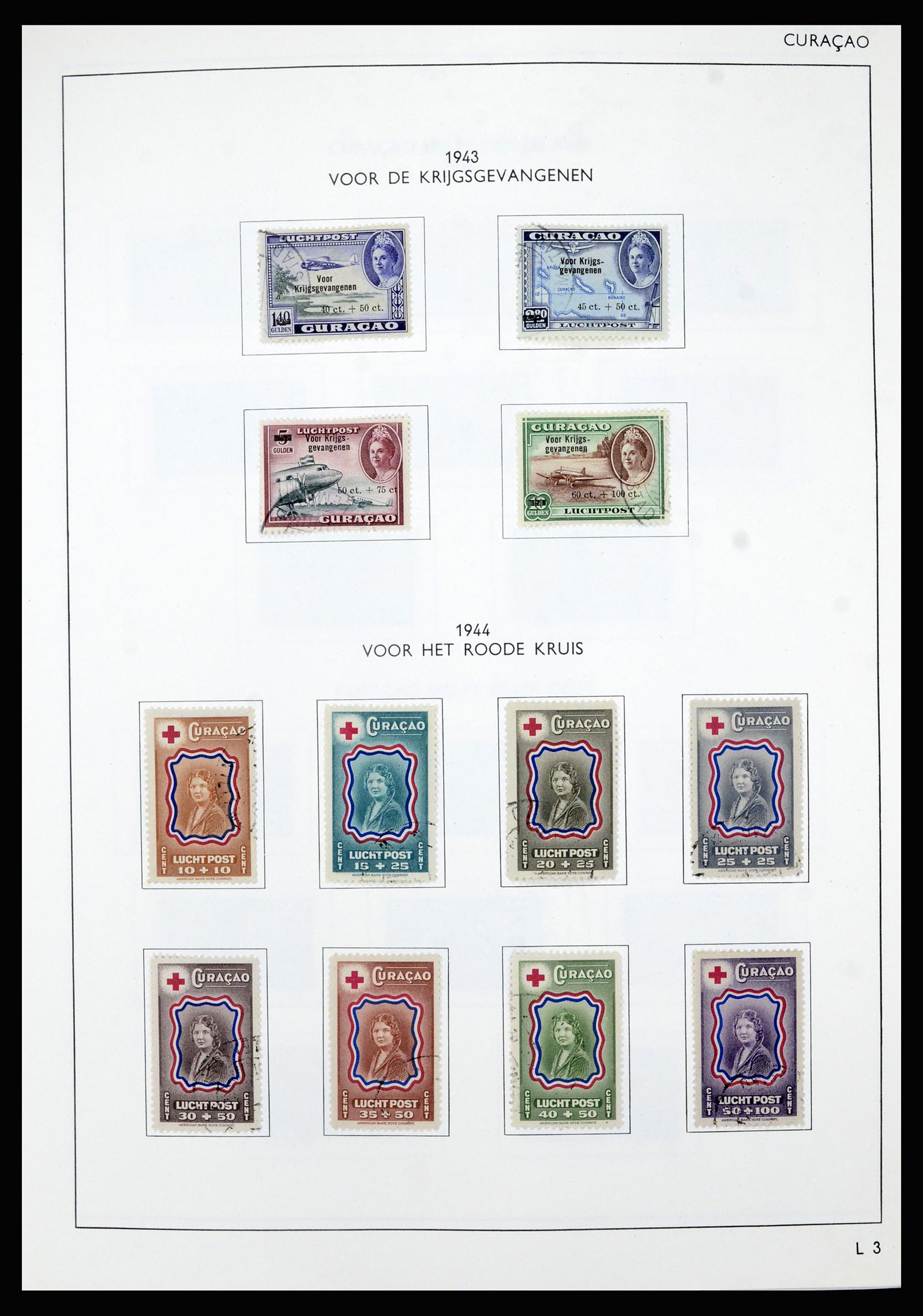 36835 015 - Postzegelverzameling 36835 Curaçao en Nederlandse Antillen 1873-1990.