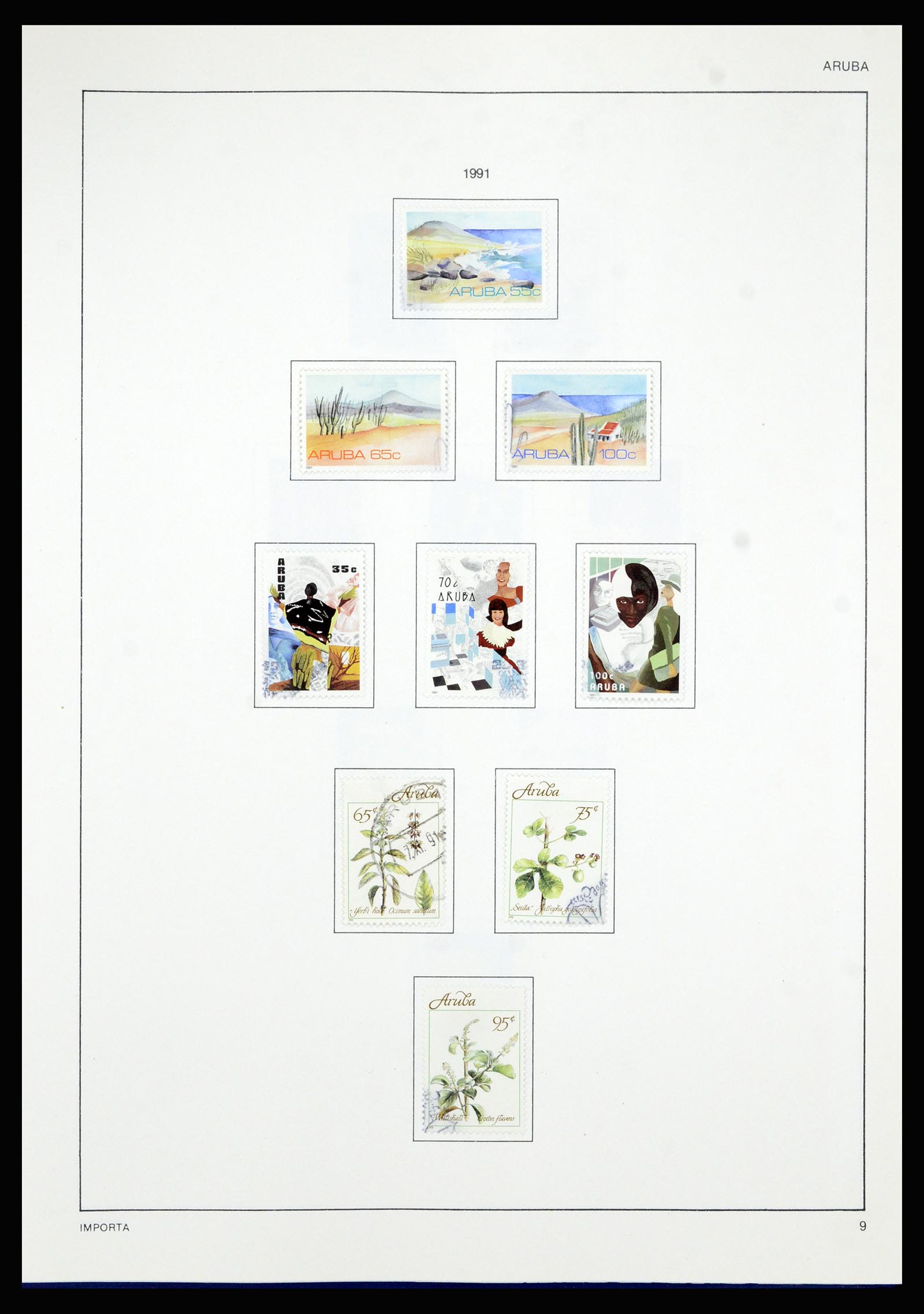 36835 125 - Postzegelverzameling 36835 Curaçao en Nederlandse Antillen 1873-1990.