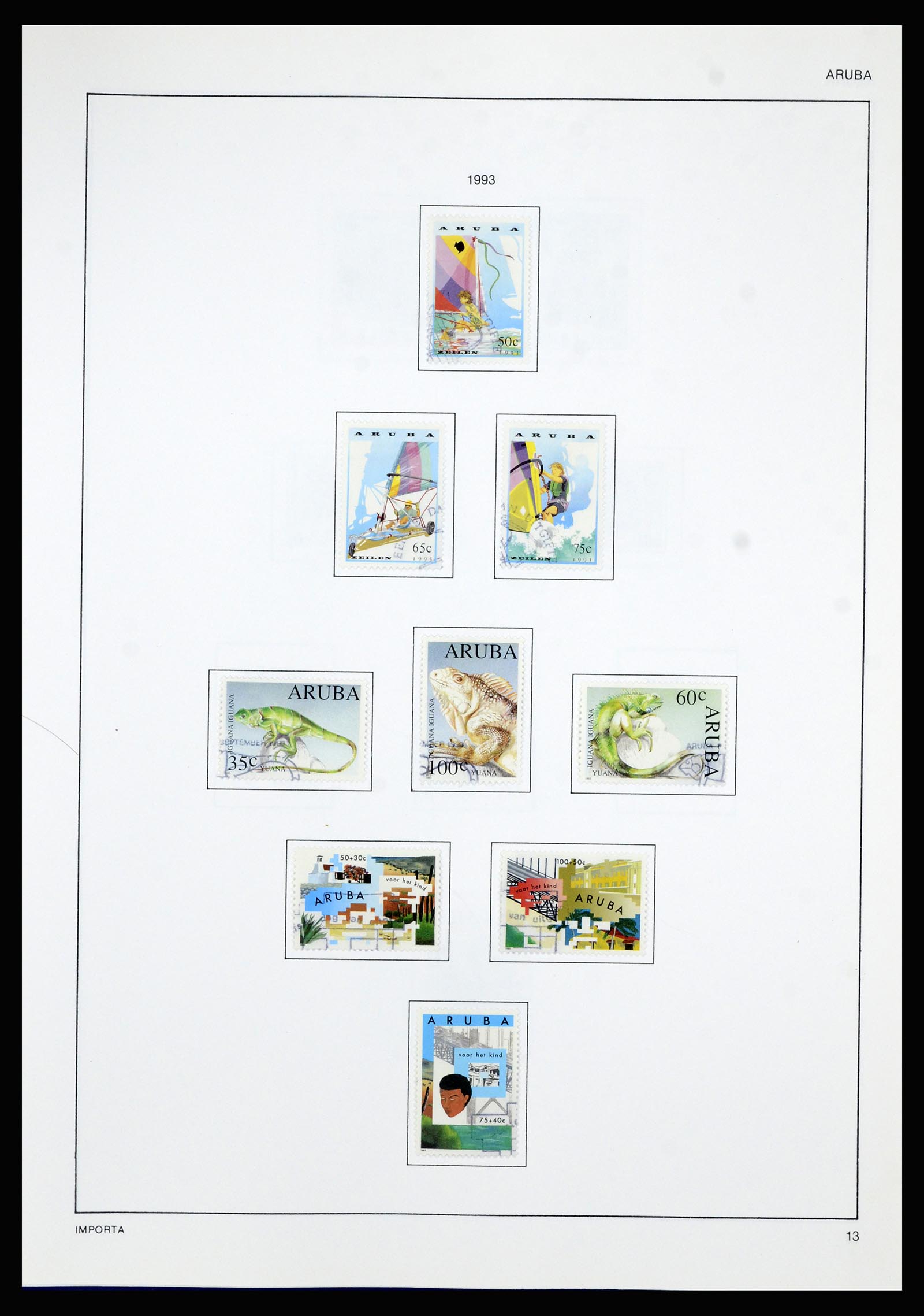 36835 129 - Postzegelverzameling 36835 Curaçao en Nederlandse Antillen 1873-1990.