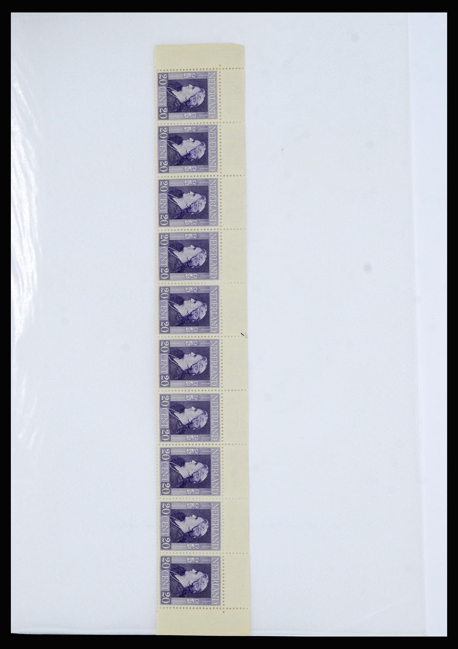 36838 053 - Stamp collection 36838 Netherlands sheet margin specialties 1906-1948.