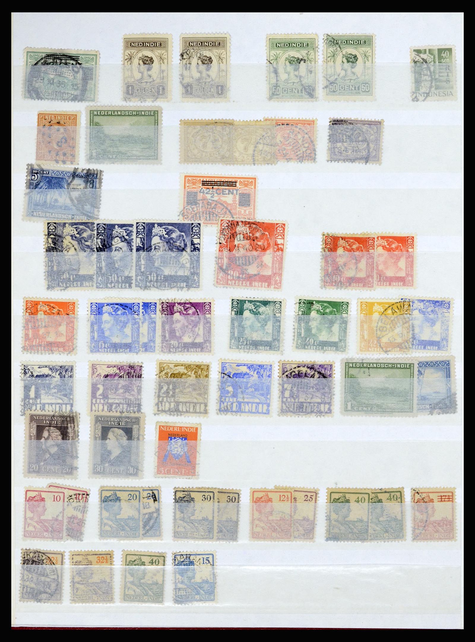 36838 087 - Stamp collection 36838 Netherlands sheet margin specialties 1906-1948.