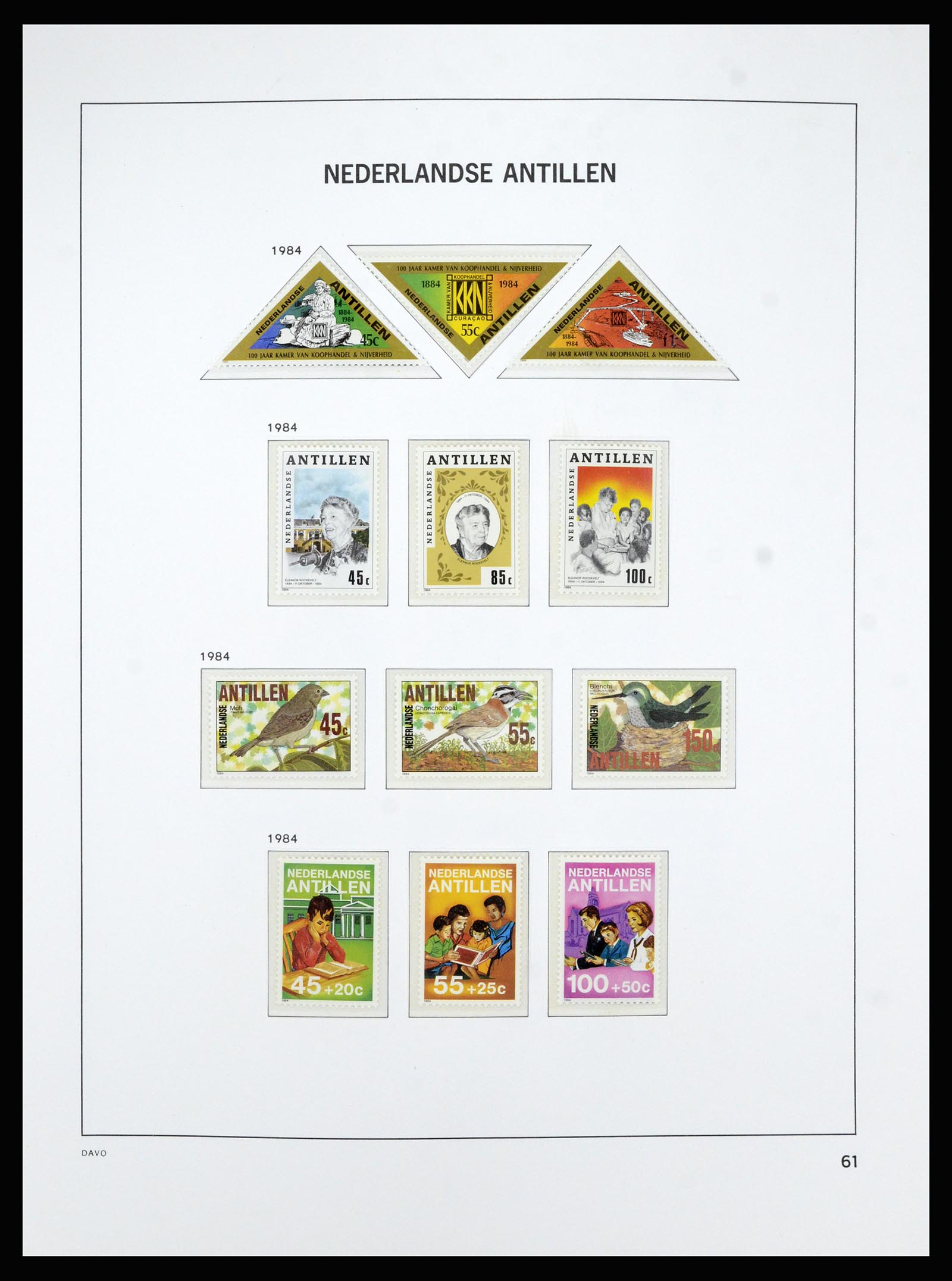 36840 067 - Postzegelverzameling 36840 Curaçao en Nederlandse Antillen 1873-1985.