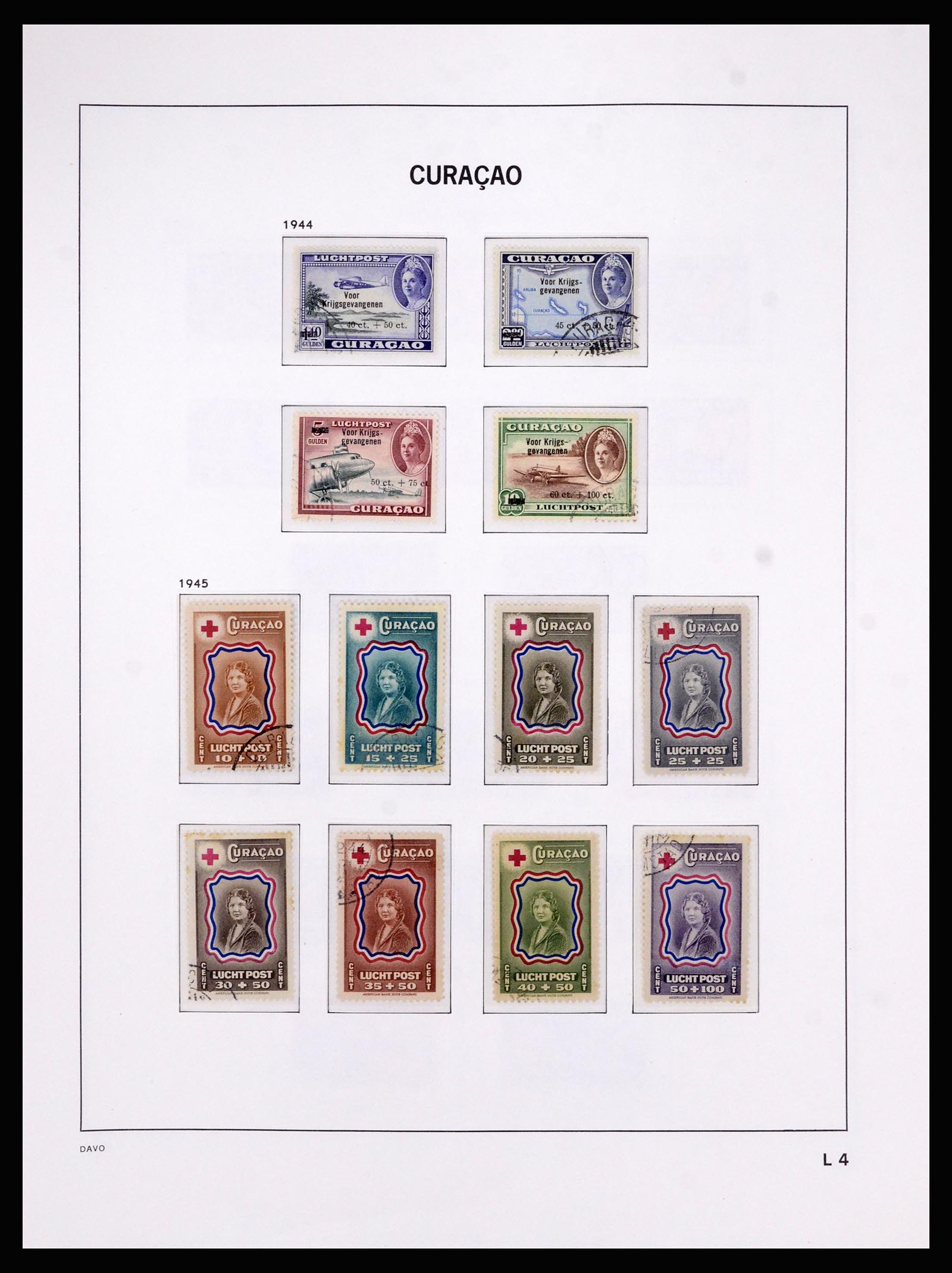 36840 087 - Postzegelverzameling 36840 Curaçao en Nederlandse Antillen 1873-1985.