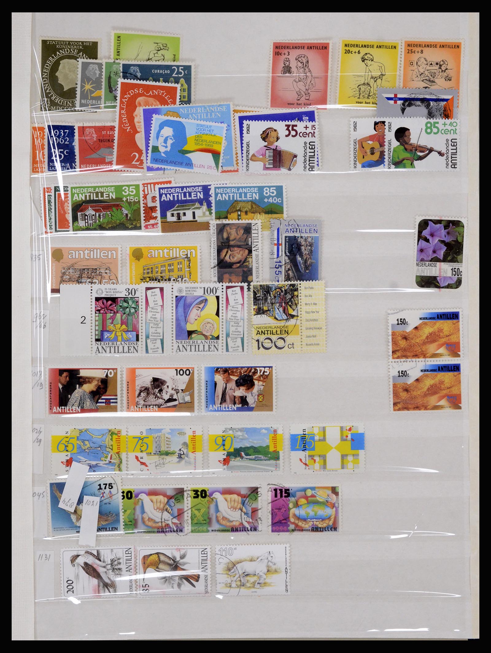 36840 094 - Postzegelverzameling 36840 Curaçao en Nederlandse Antillen 1873-1985.