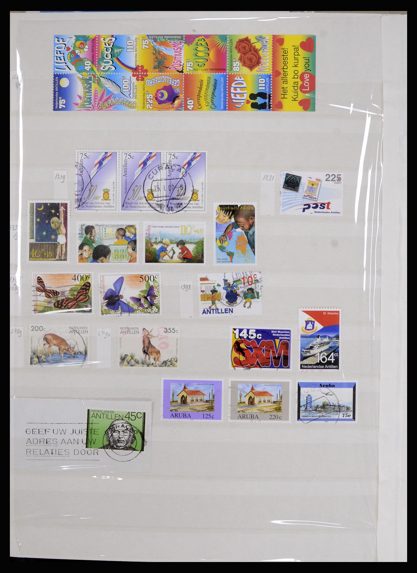 36840 095 - Postzegelverzameling 36840 Curaçao en Nederlandse Antillen 1873-1985.