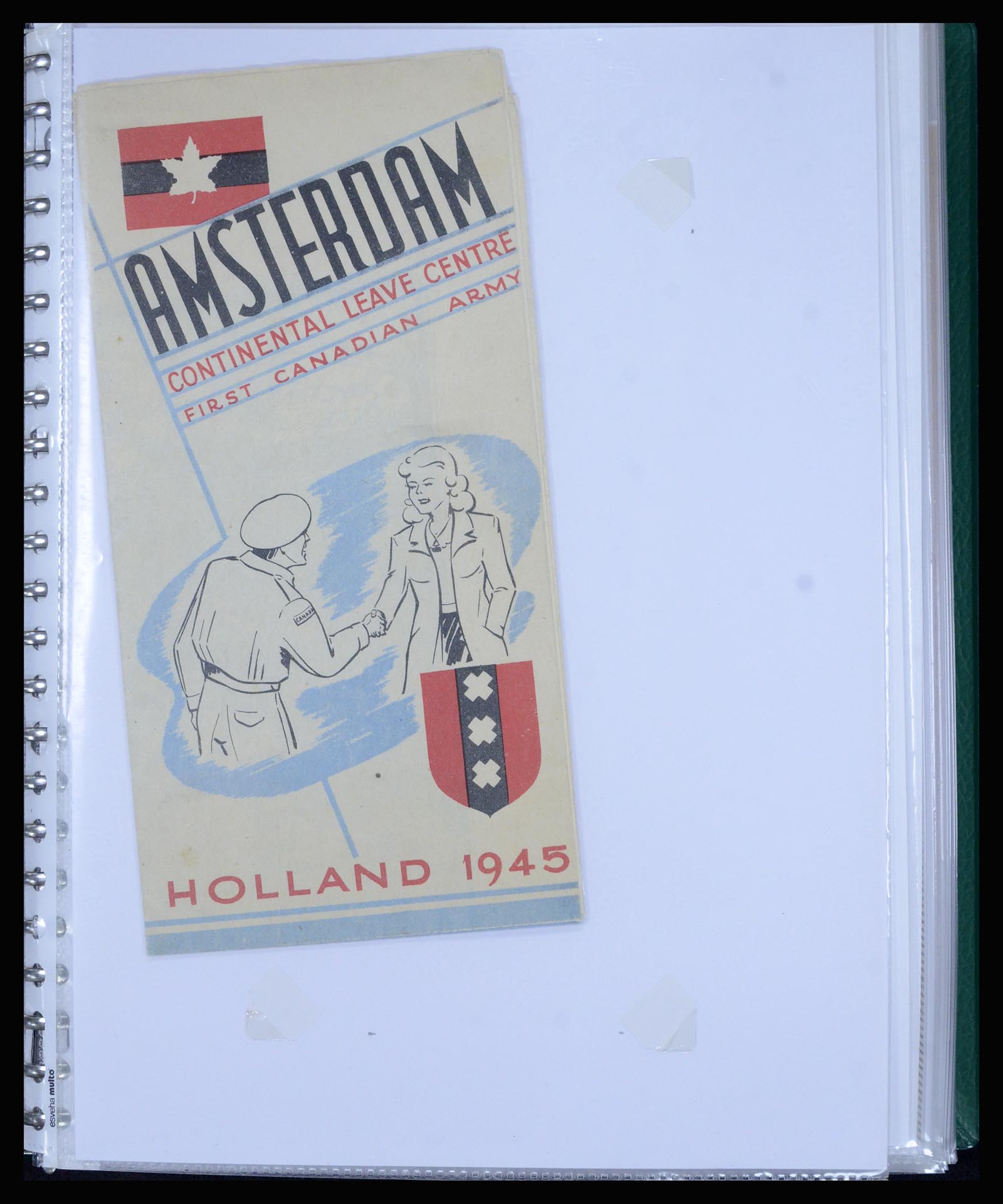 36842 003 - Postzegelverzameling 36842 Nederland bevrijding 1945.