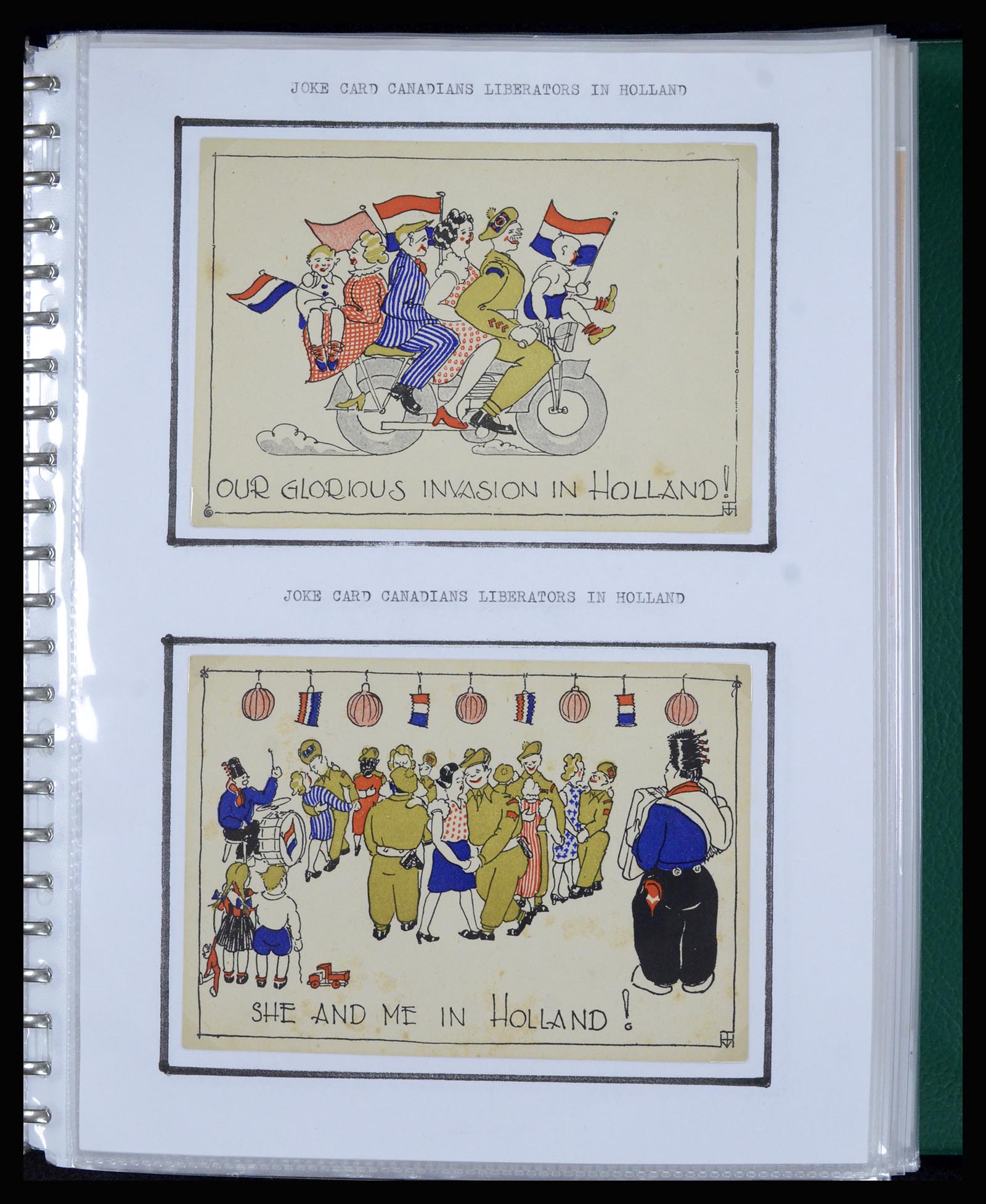 36842 013 - Postzegelverzameling 36842 Nederland bevrijding 1945.