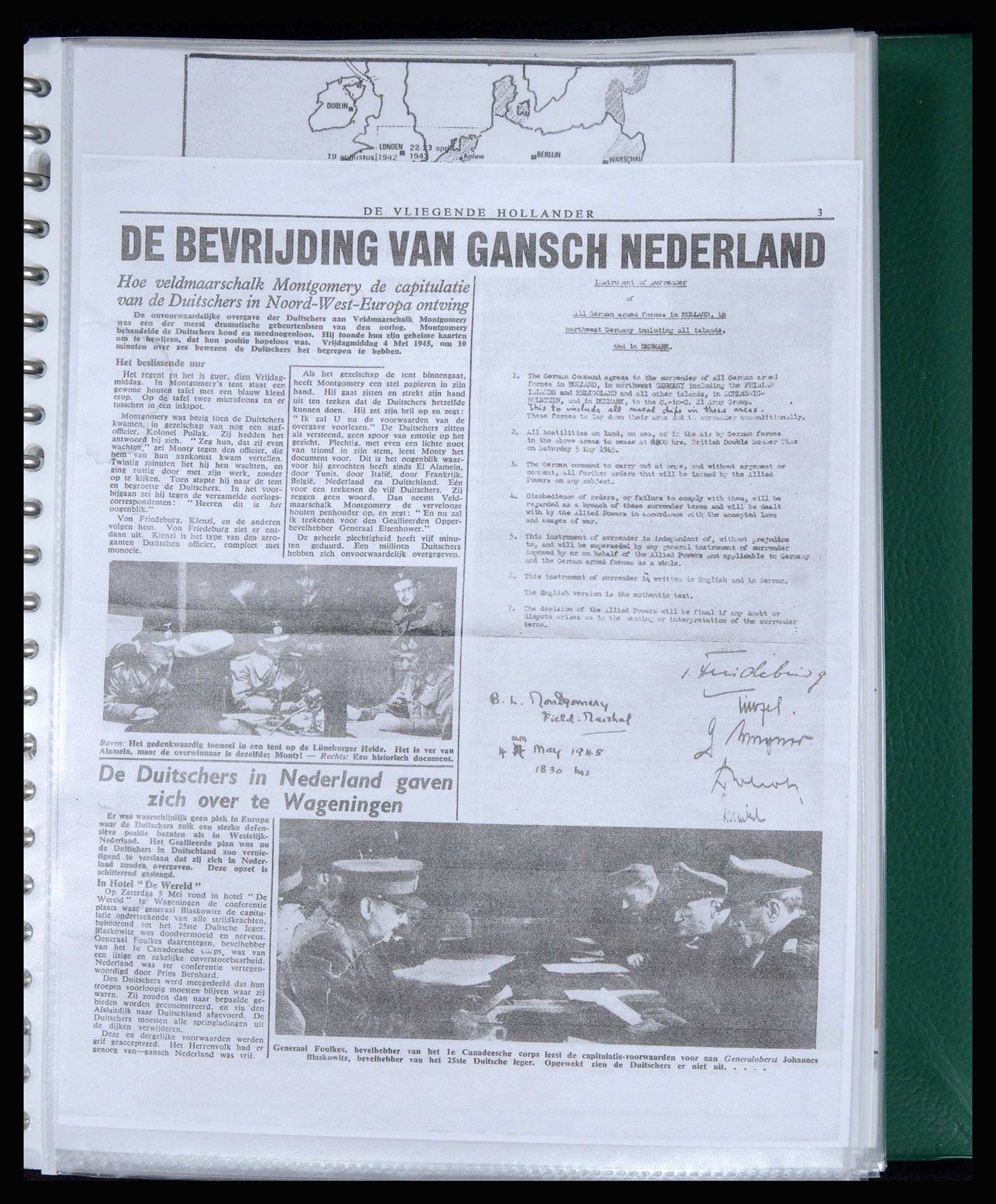 36842 024 - Postzegelverzameling 36842 Nederland bevrijding 1945.