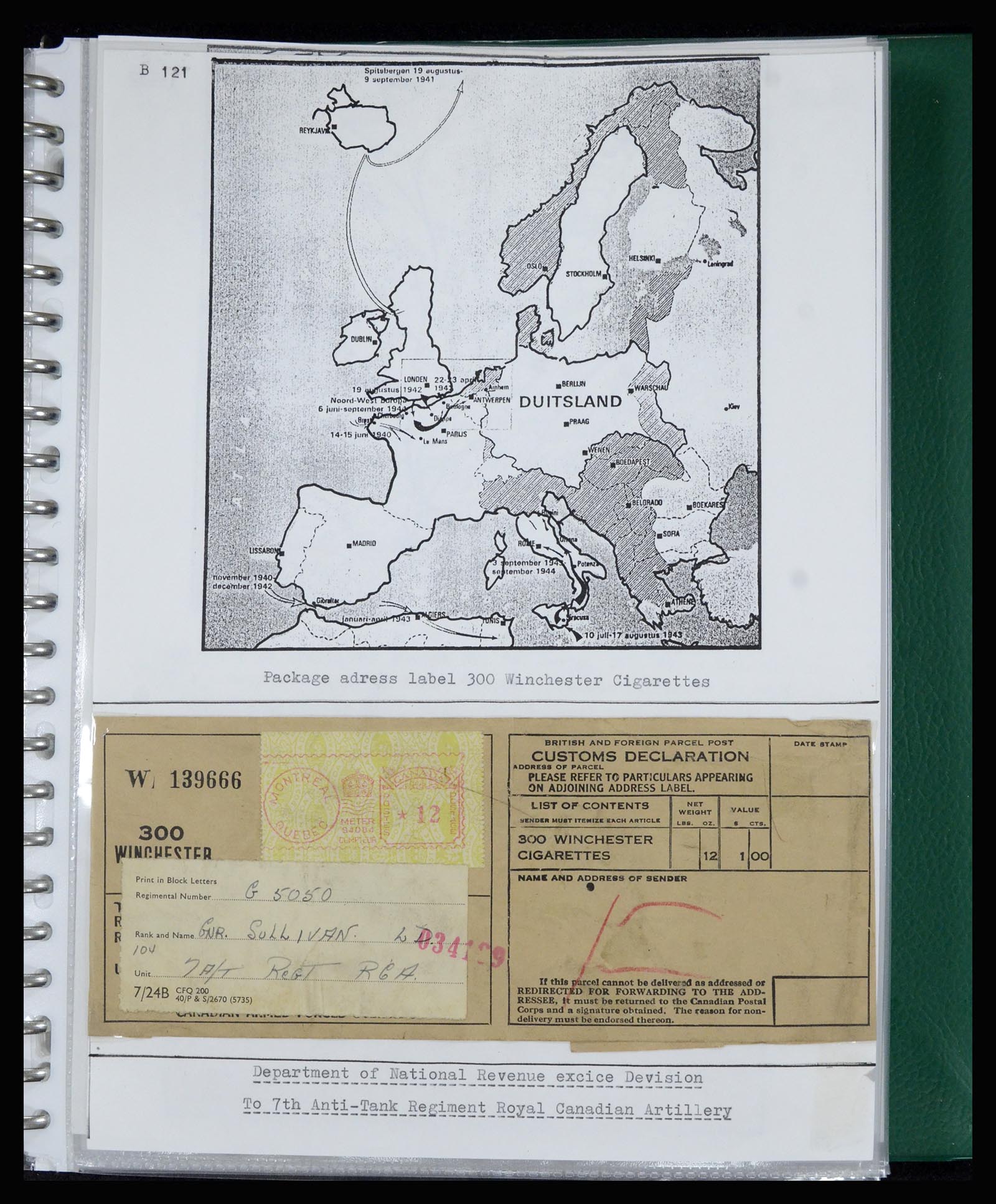 36842 032 - Postzegelverzameling 36842 Nederland bevrijding 1945.
