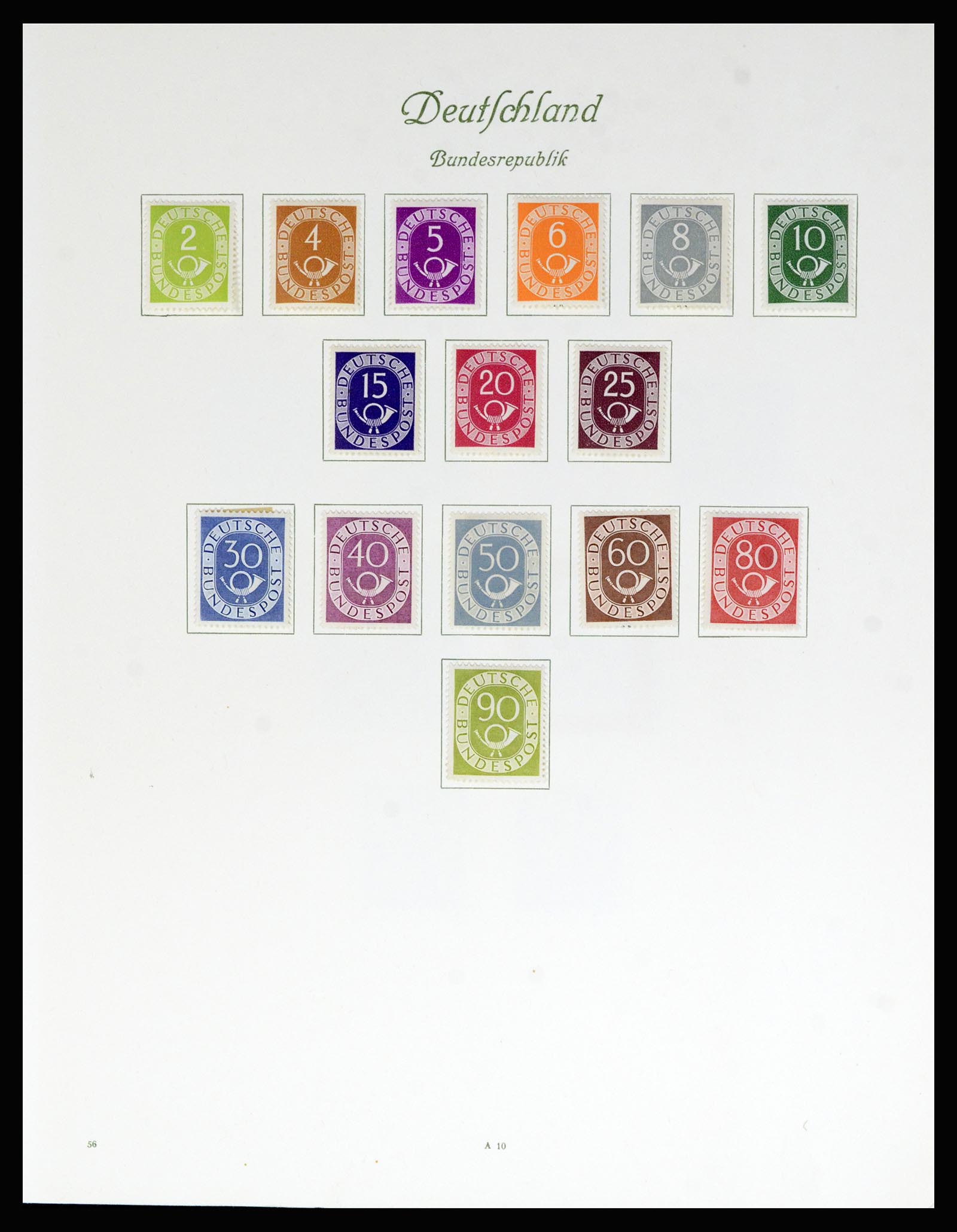 36848 002 - Postzegelverzameling 36848 Bundespost en Berlijn 1948-1982.