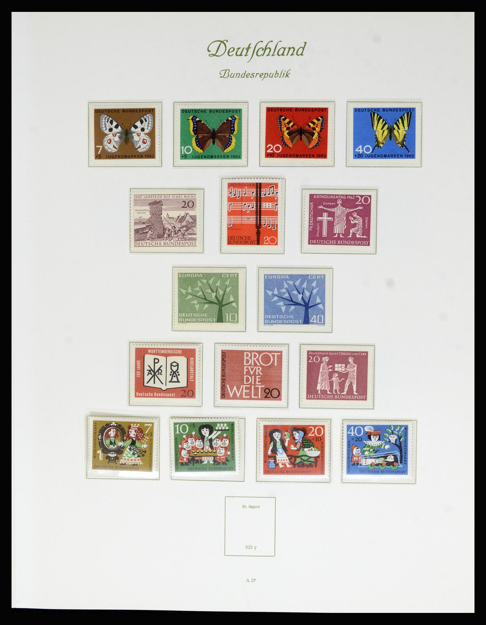 36848 019 - Postzegelverzameling 36848 Bundespost en Berlijn 1948-1982.