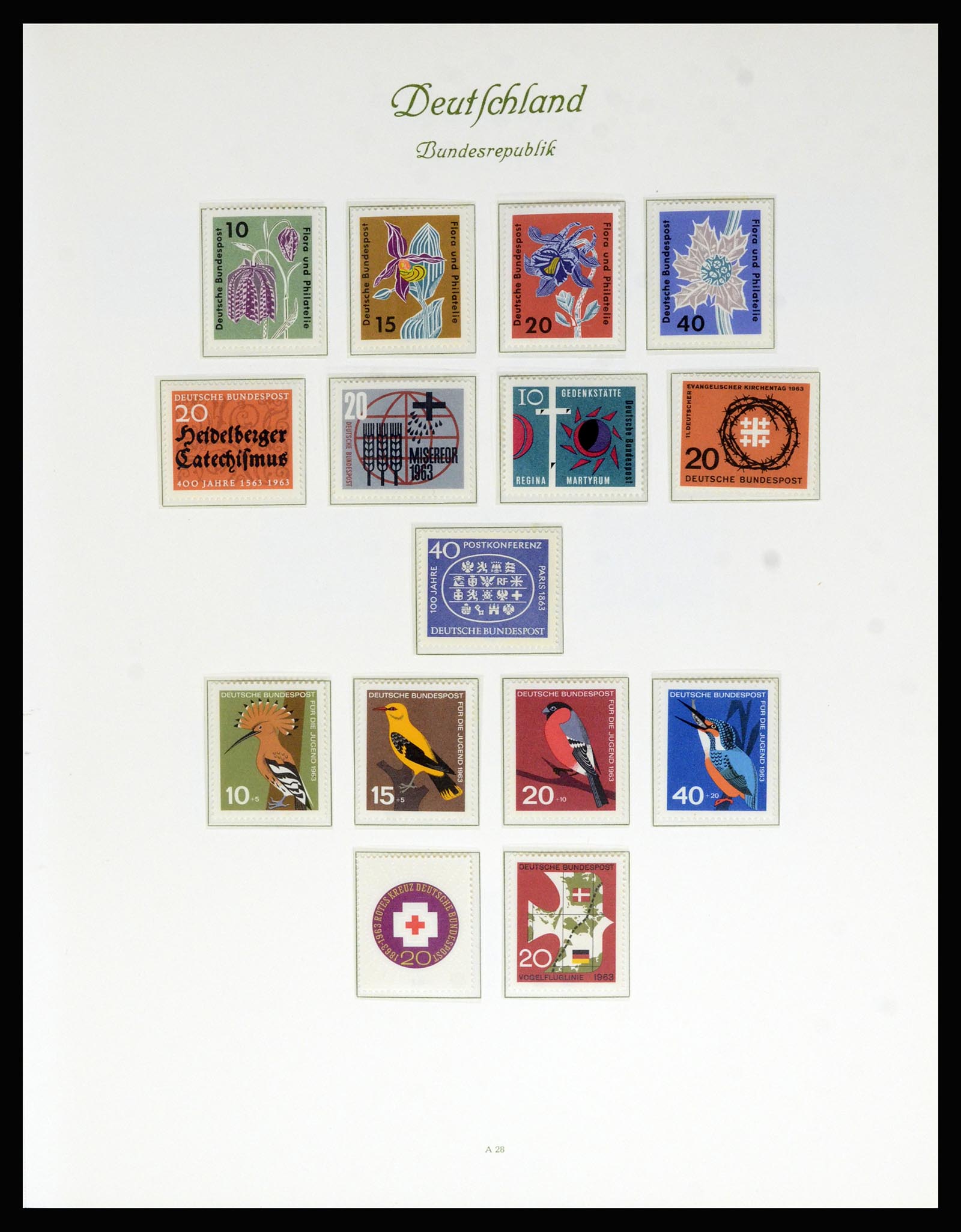 36848 020 - Postzegelverzameling 36848 Bundespost en Berlijn 1948-1982.