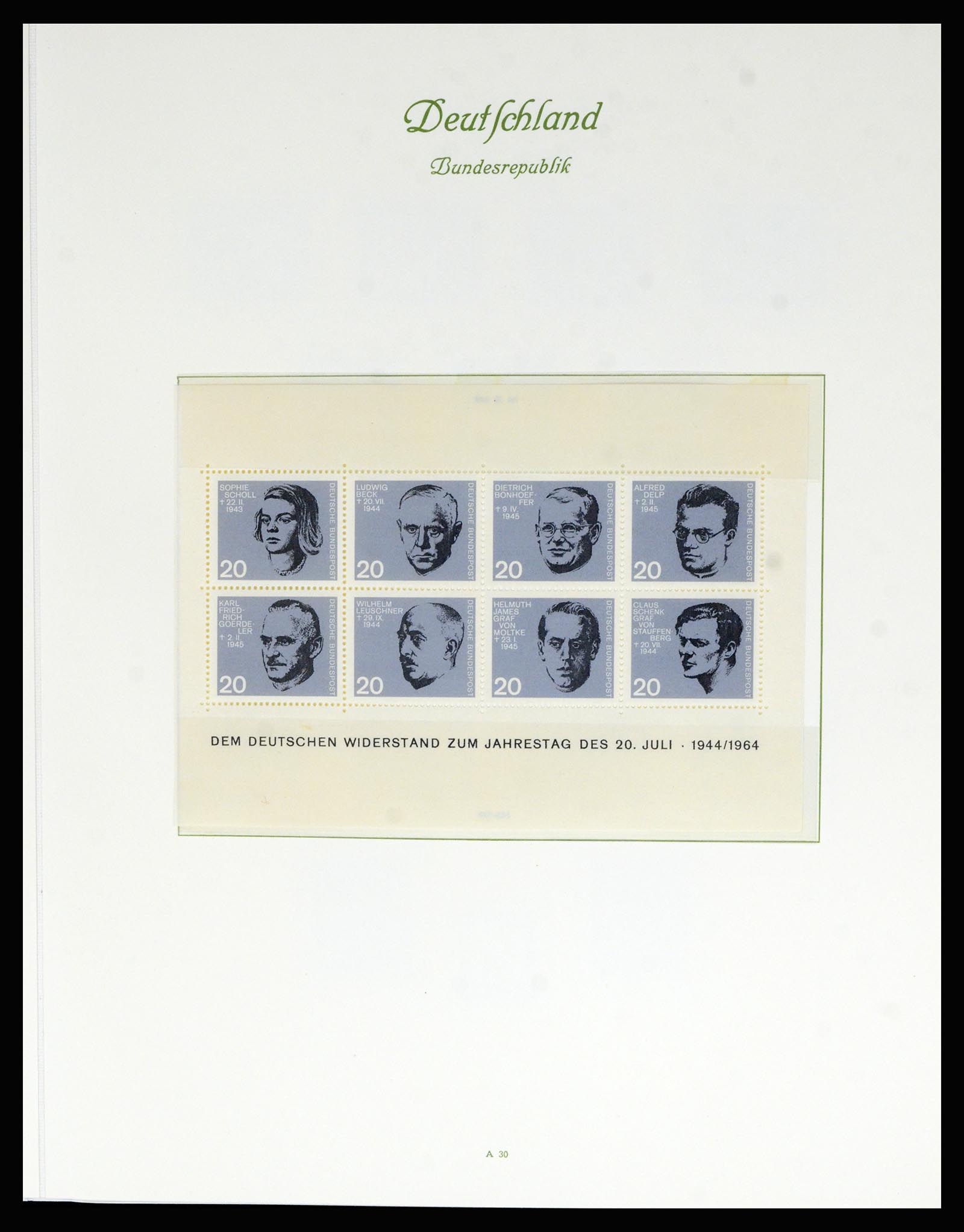 36848 022 - Postzegelverzameling 36848 Bundespost en Berlijn 1948-1982.