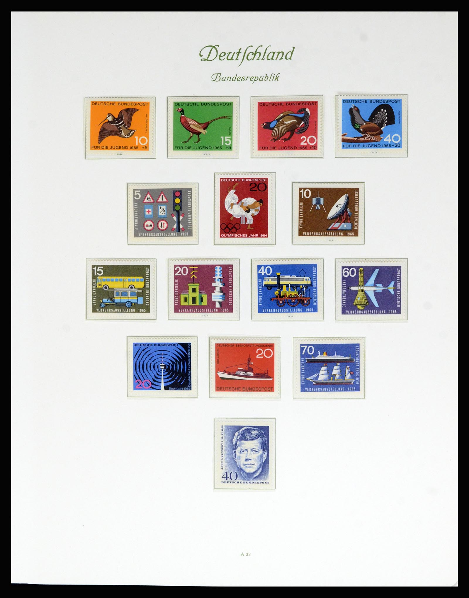 36848 025 - Postzegelverzameling 36848 Bundespost en Berlijn 1948-1982.