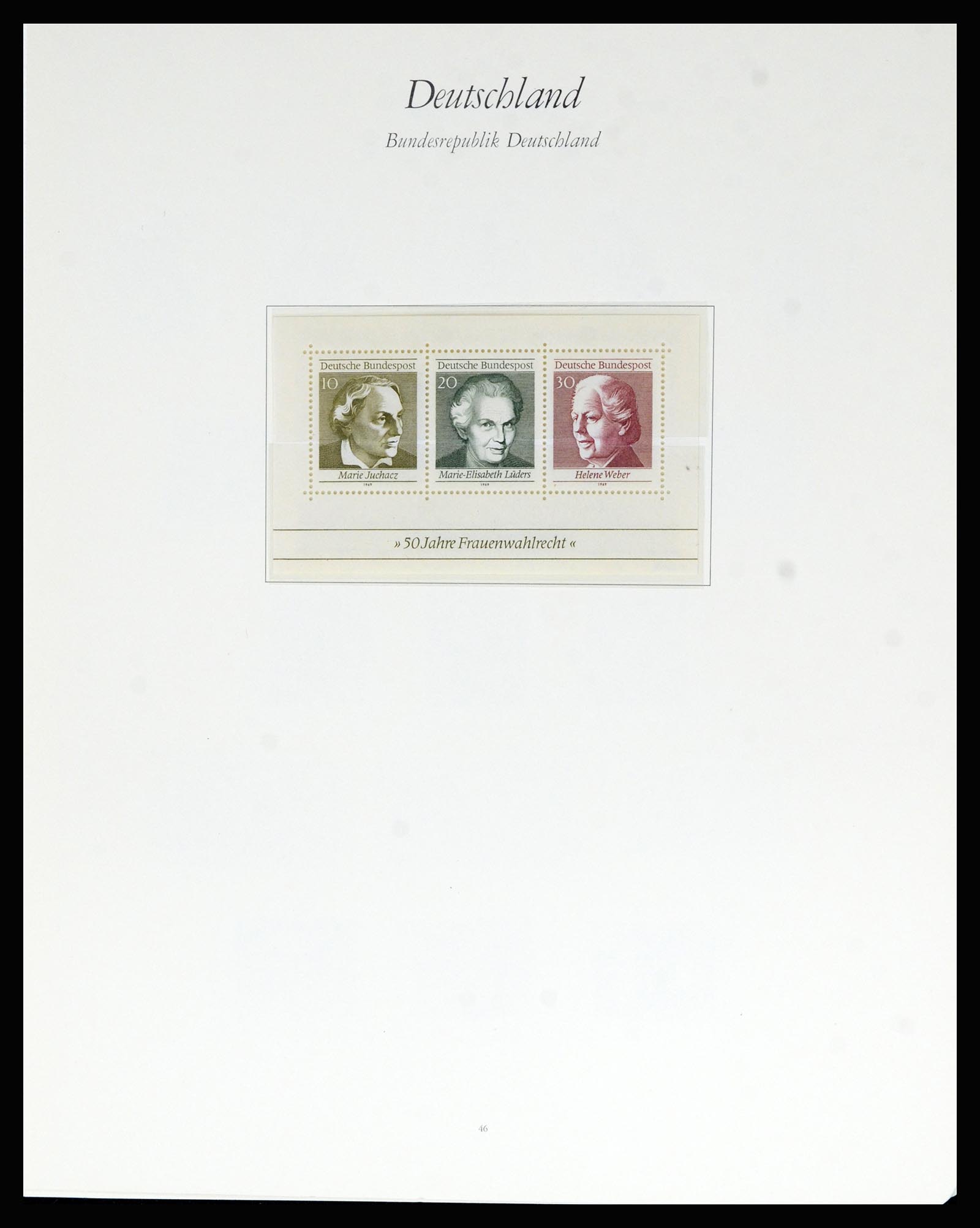 36848 036 - Postzegelverzameling 36848 Bundespost en Berlijn 1948-1982.