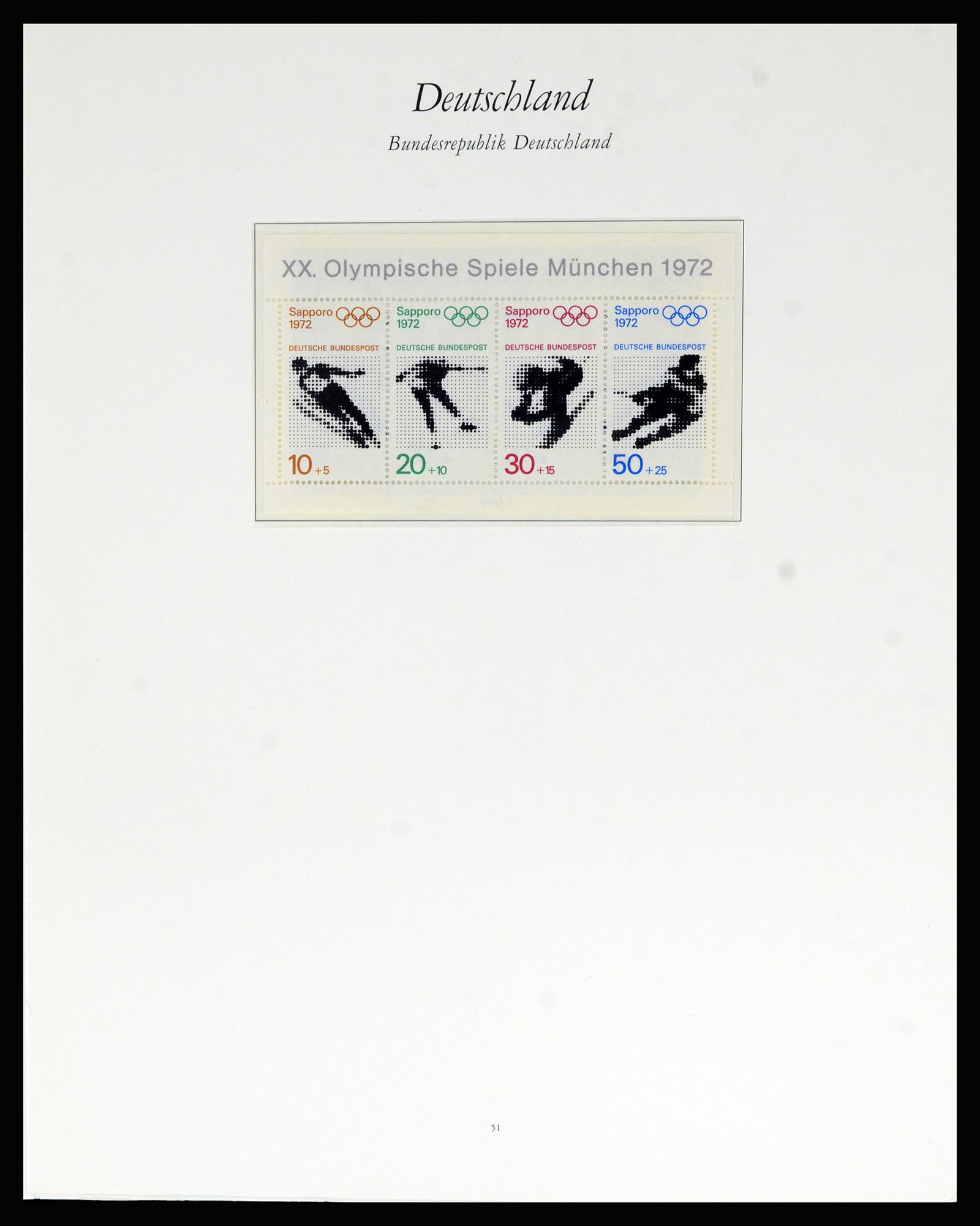 36848 041 - Postzegelverzameling 36848 Bundespost en Berlijn 1948-1982.
