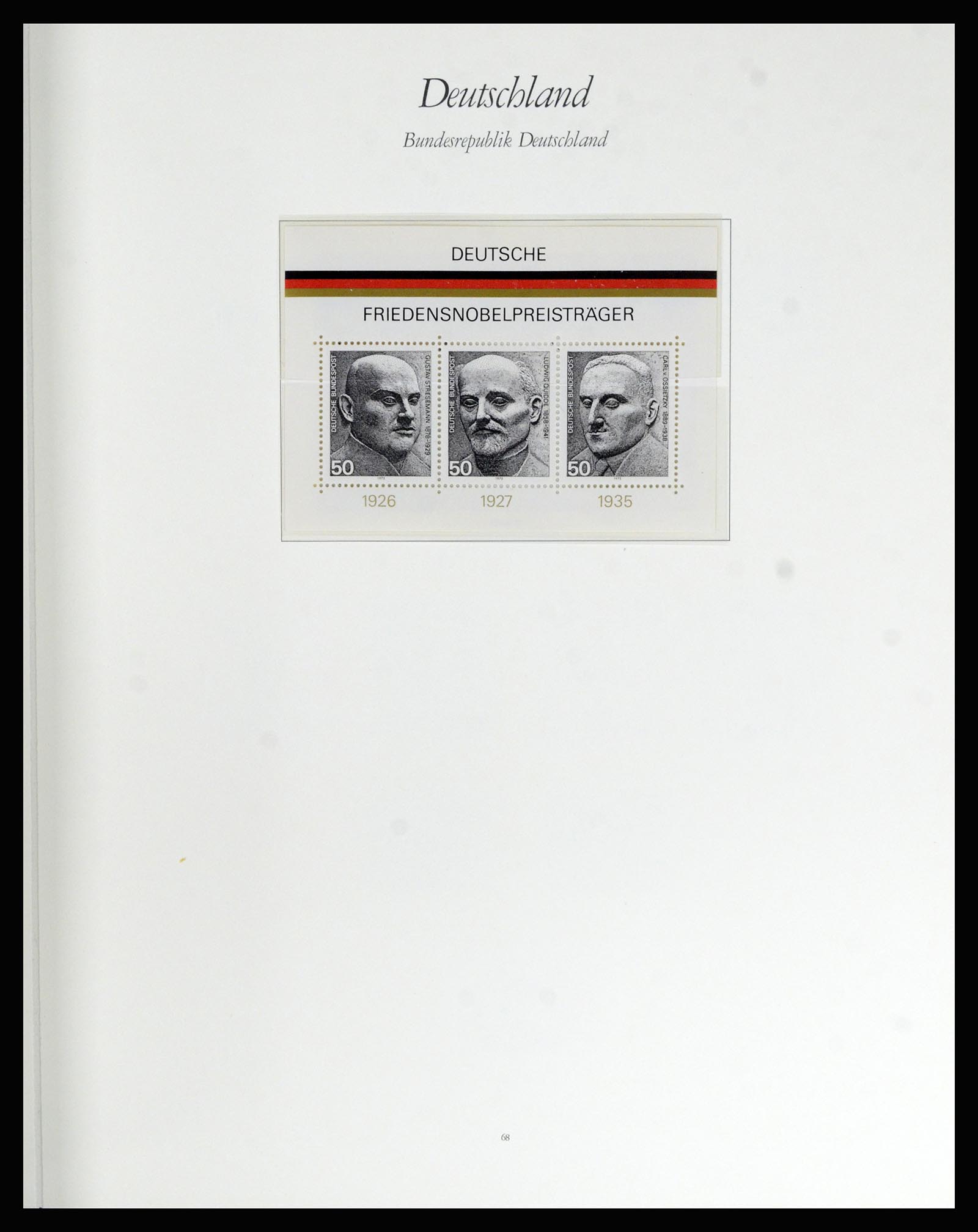 36848 060 - Postzegelverzameling 36848 Bundespost en Berlijn 1948-1982.