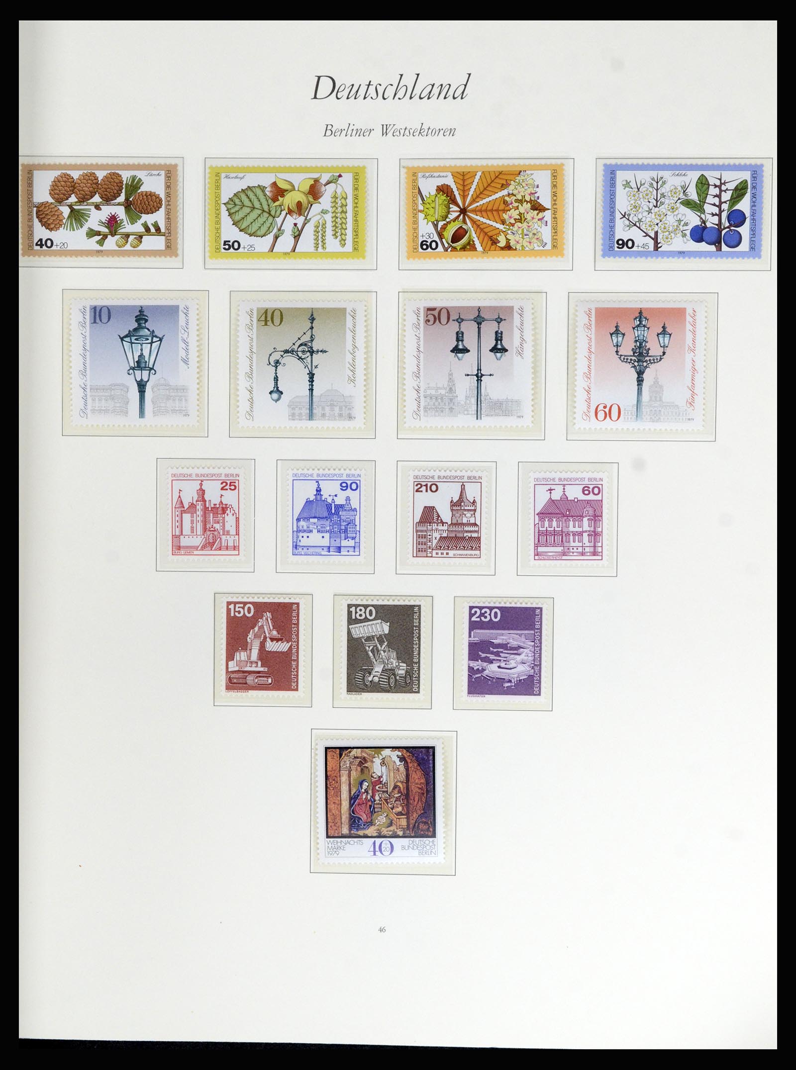 36848 149 - Postzegelverzameling 36848 Bundespost en Berlijn 1948-1982.