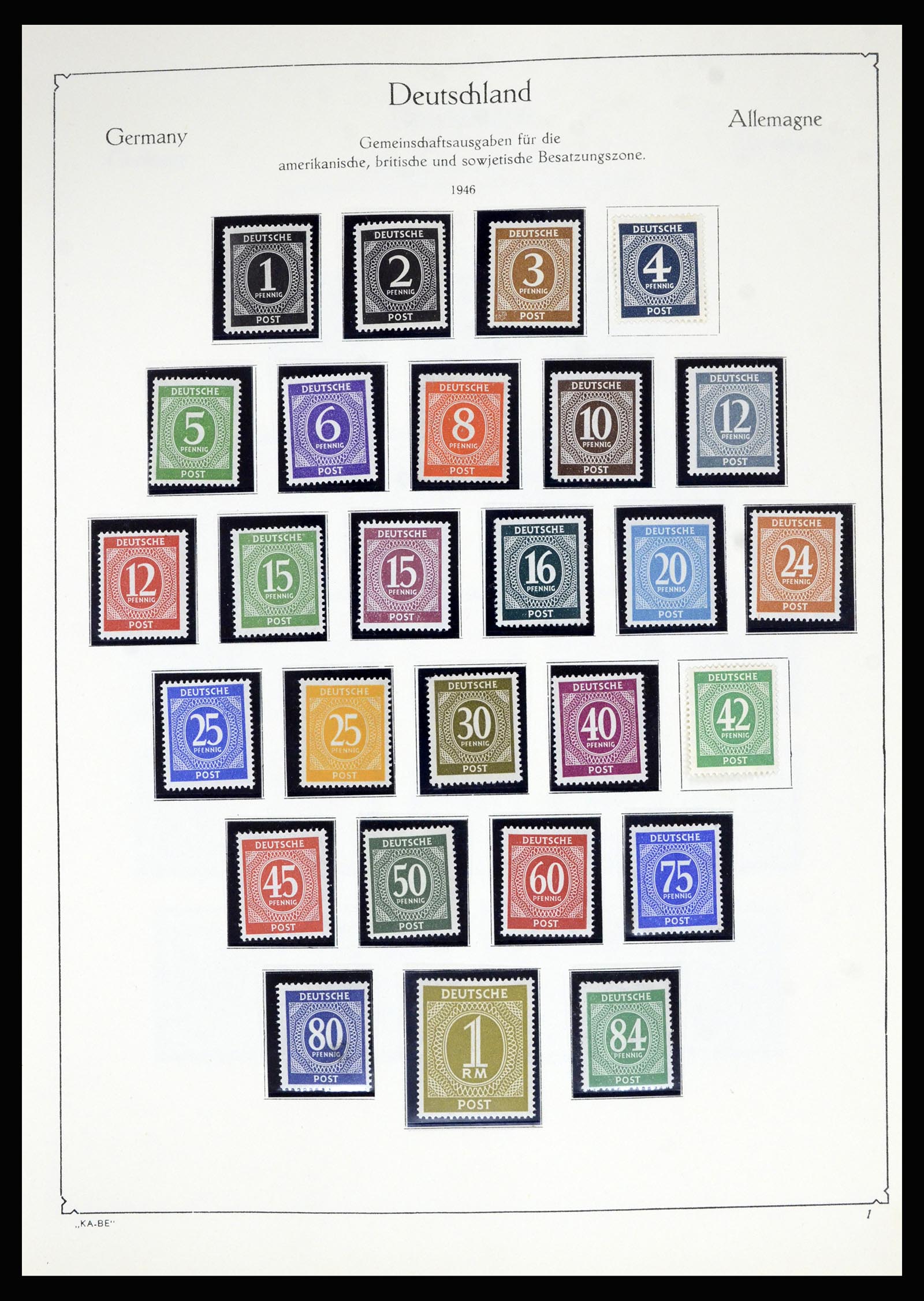 36861 001 - Postzegelverzameling 36861 Berlijn 1948-1983.