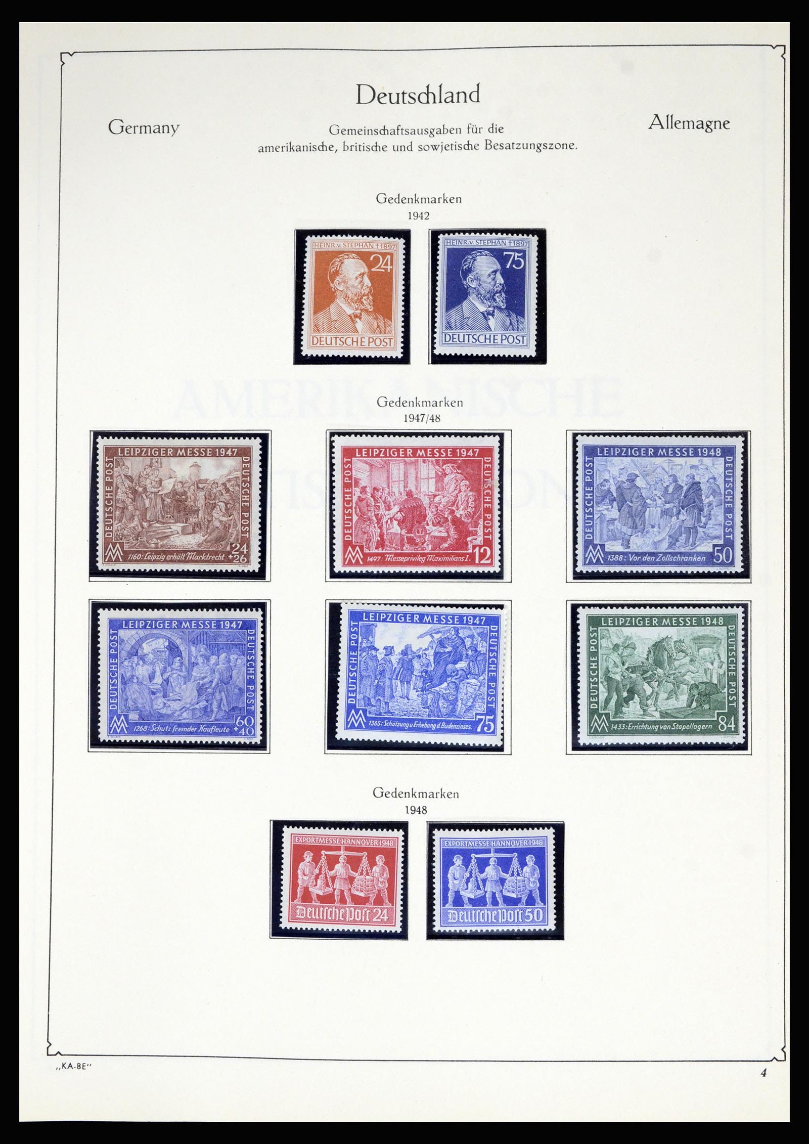 36861 003 - Stamp collection 36861 Berlin 1948-1983.