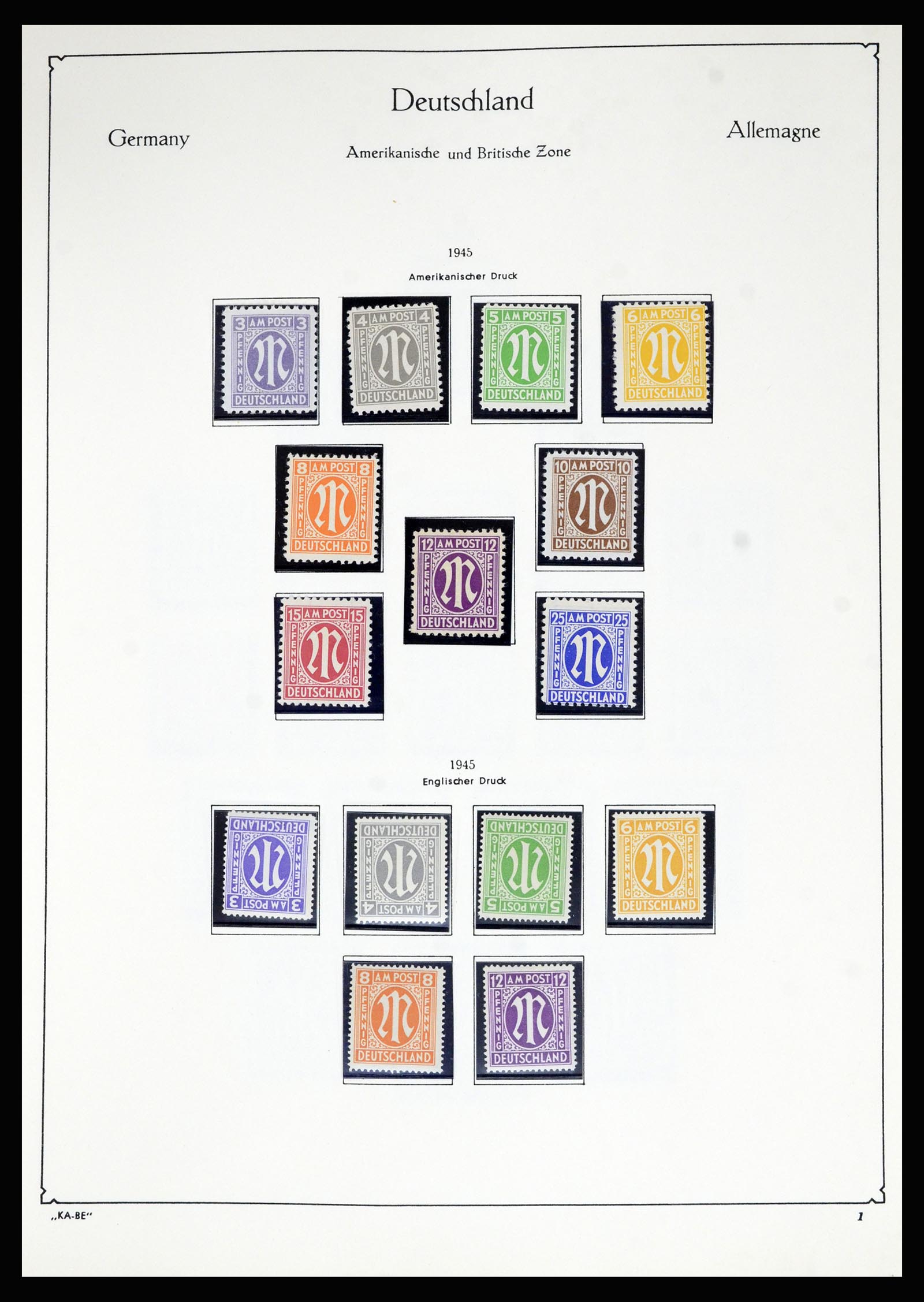 36861 004 - Postzegelverzameling 36861 Berlijn 1948-1983.