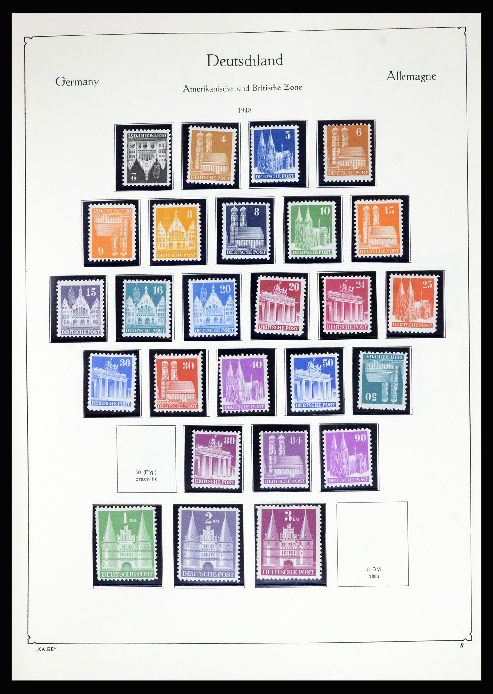 36861 011 - Stamp collection 36861 Berlin 1948-1983.